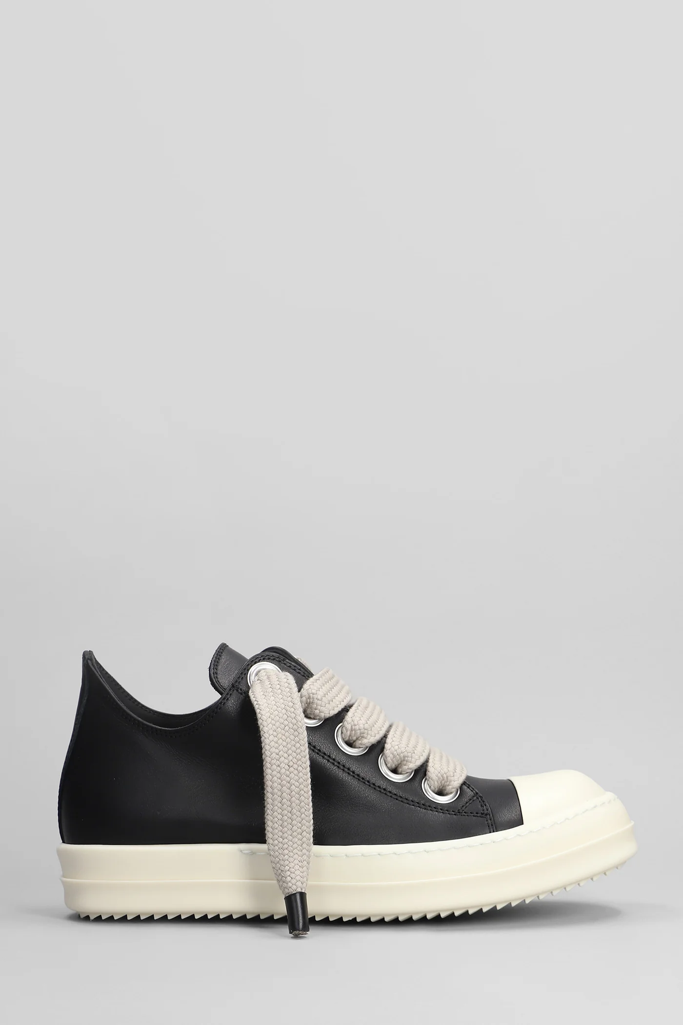 Jumbolaced low sneak Sneakers in black leather