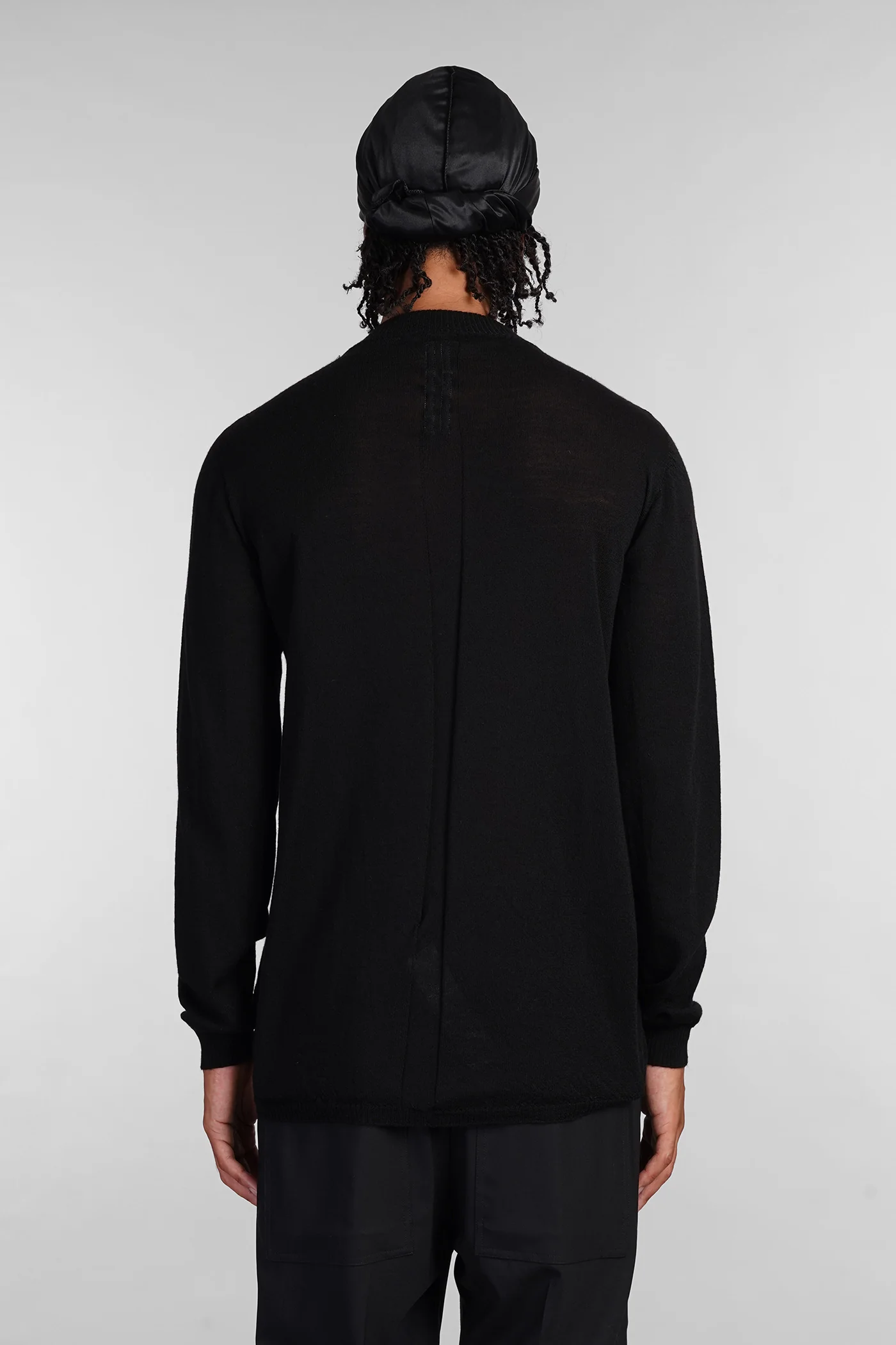 Level lupetto Knitwear in black wool - Image 3