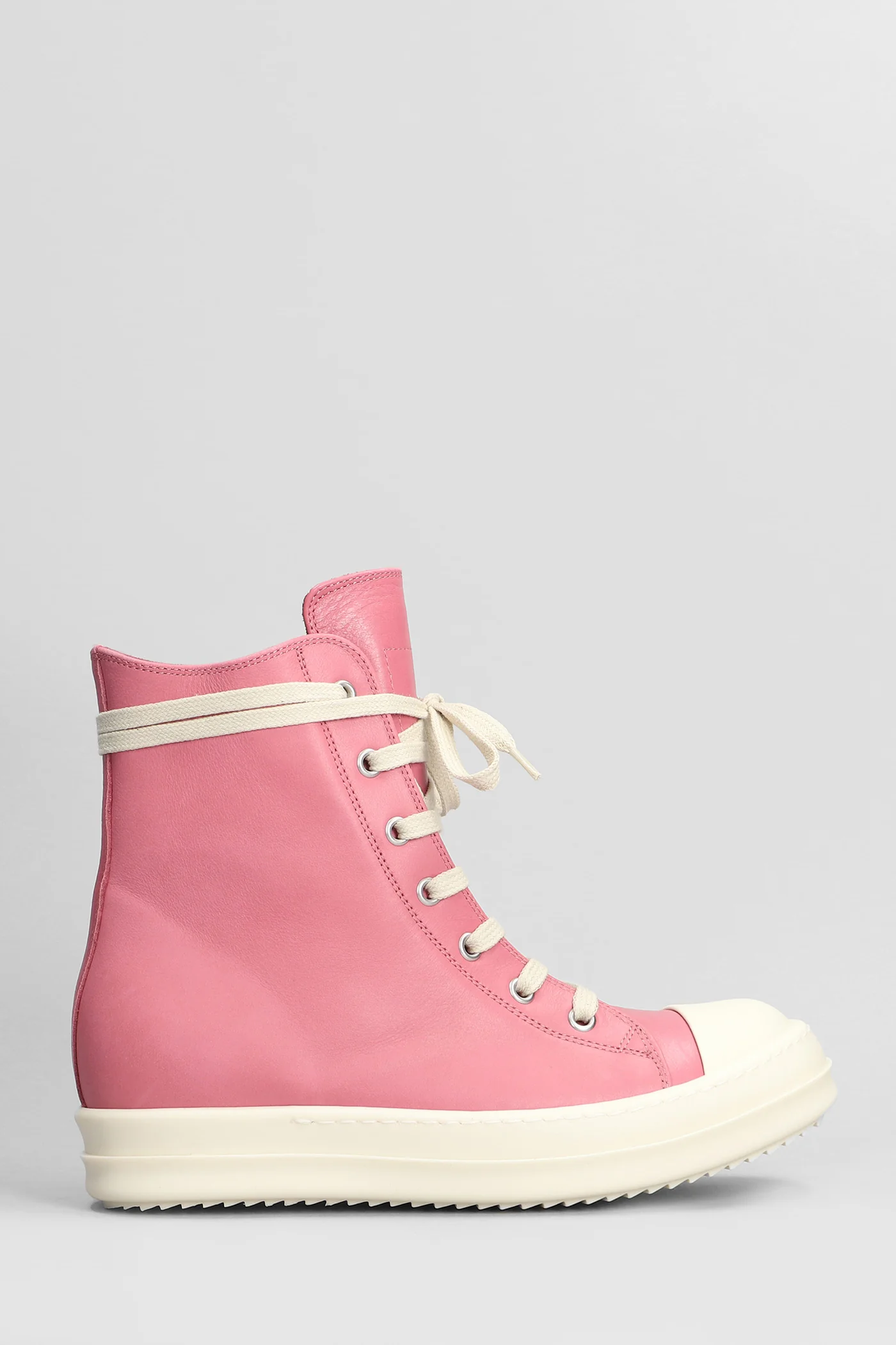 Sneakers Sneakers in rose-pink leather - Image 41