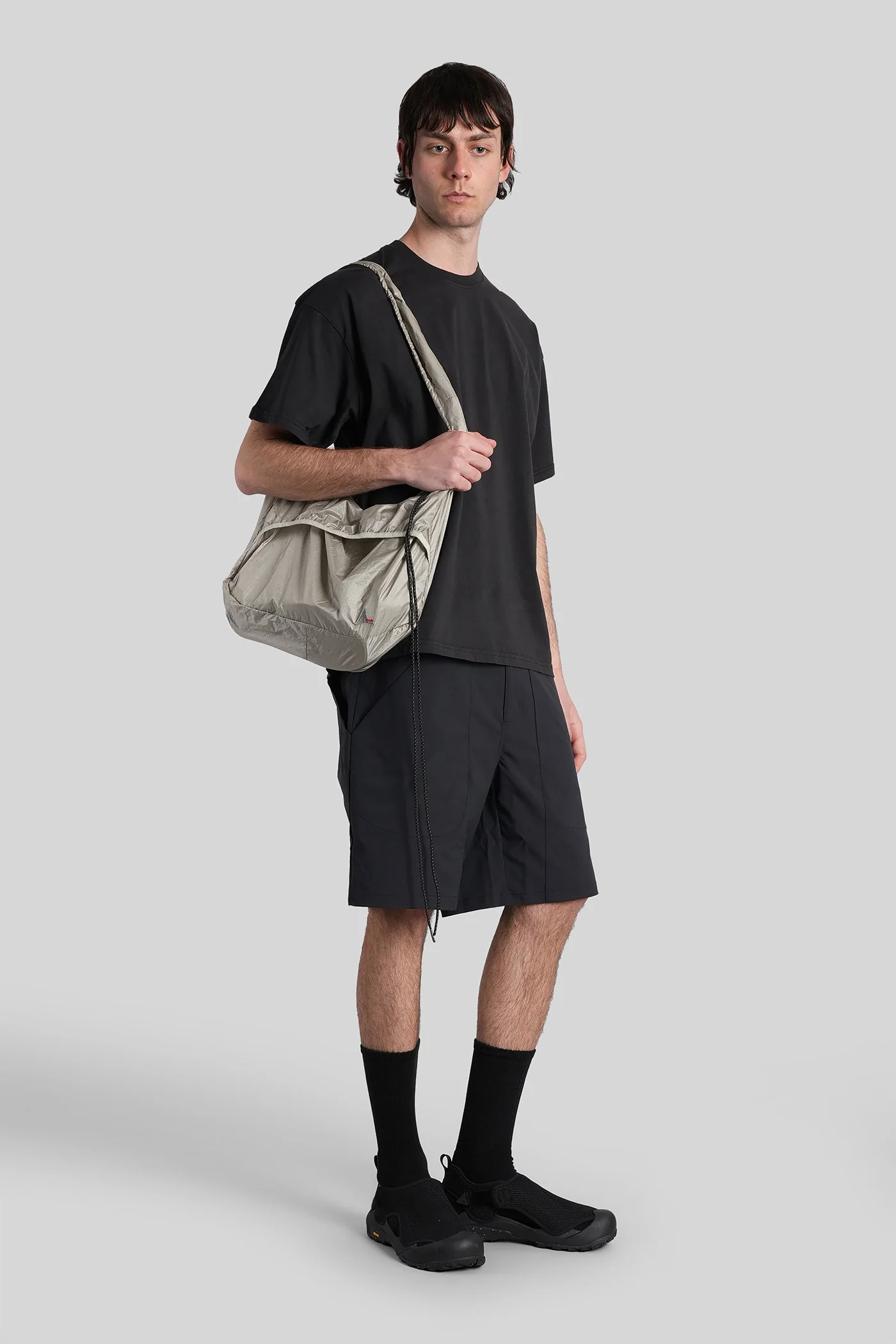 Lolotte ripstop shor Shorts in black polyester - Image 2