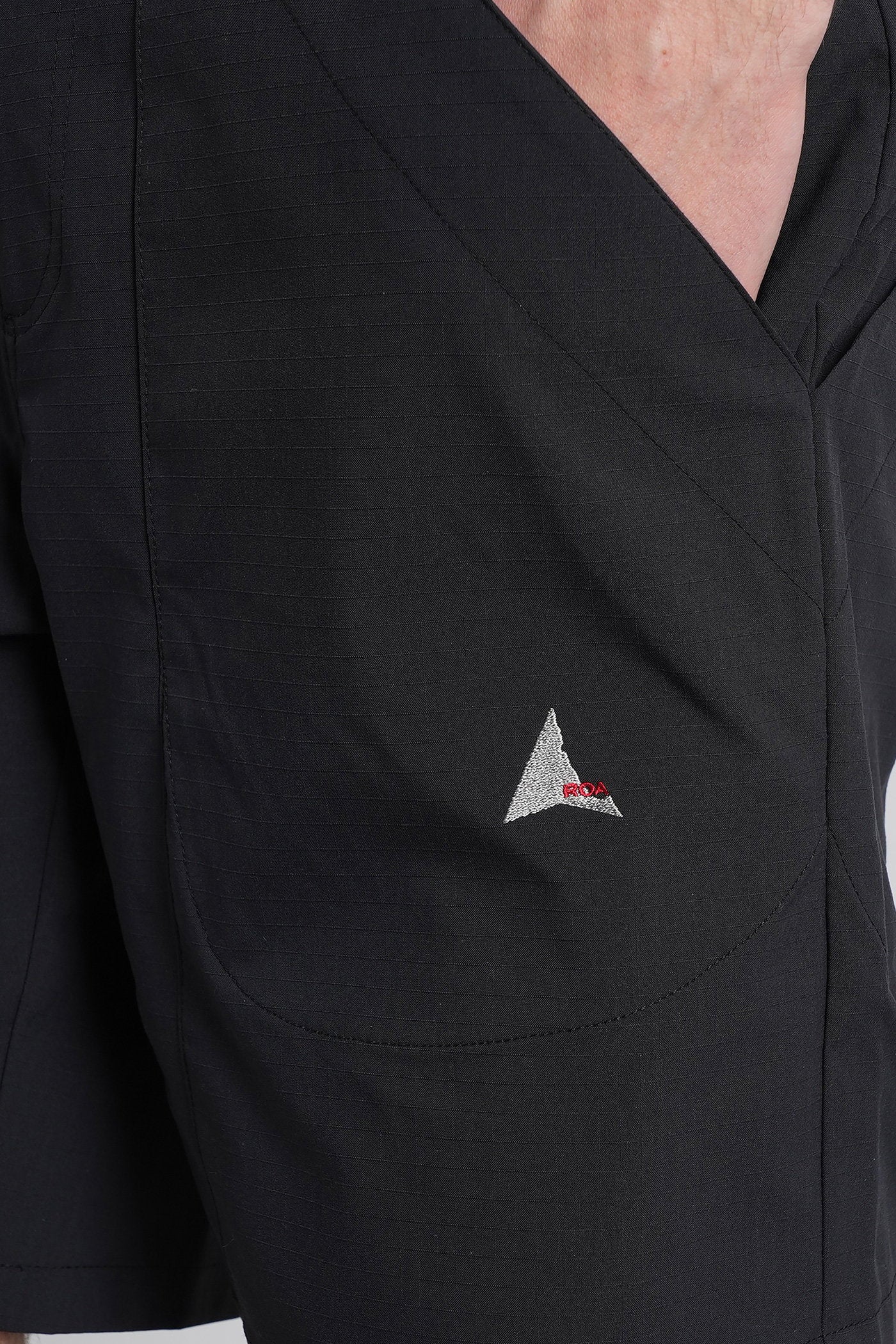 Lolotte ripstop shor Shorts in black polyester - Image 5
