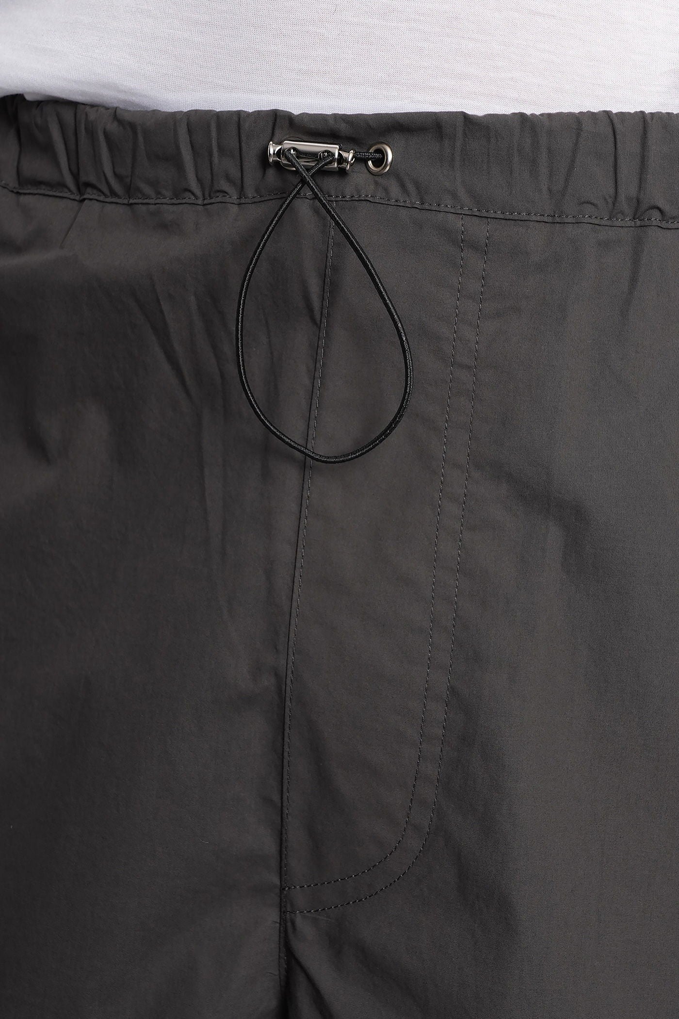 Shorts in grey cotton - Image 4