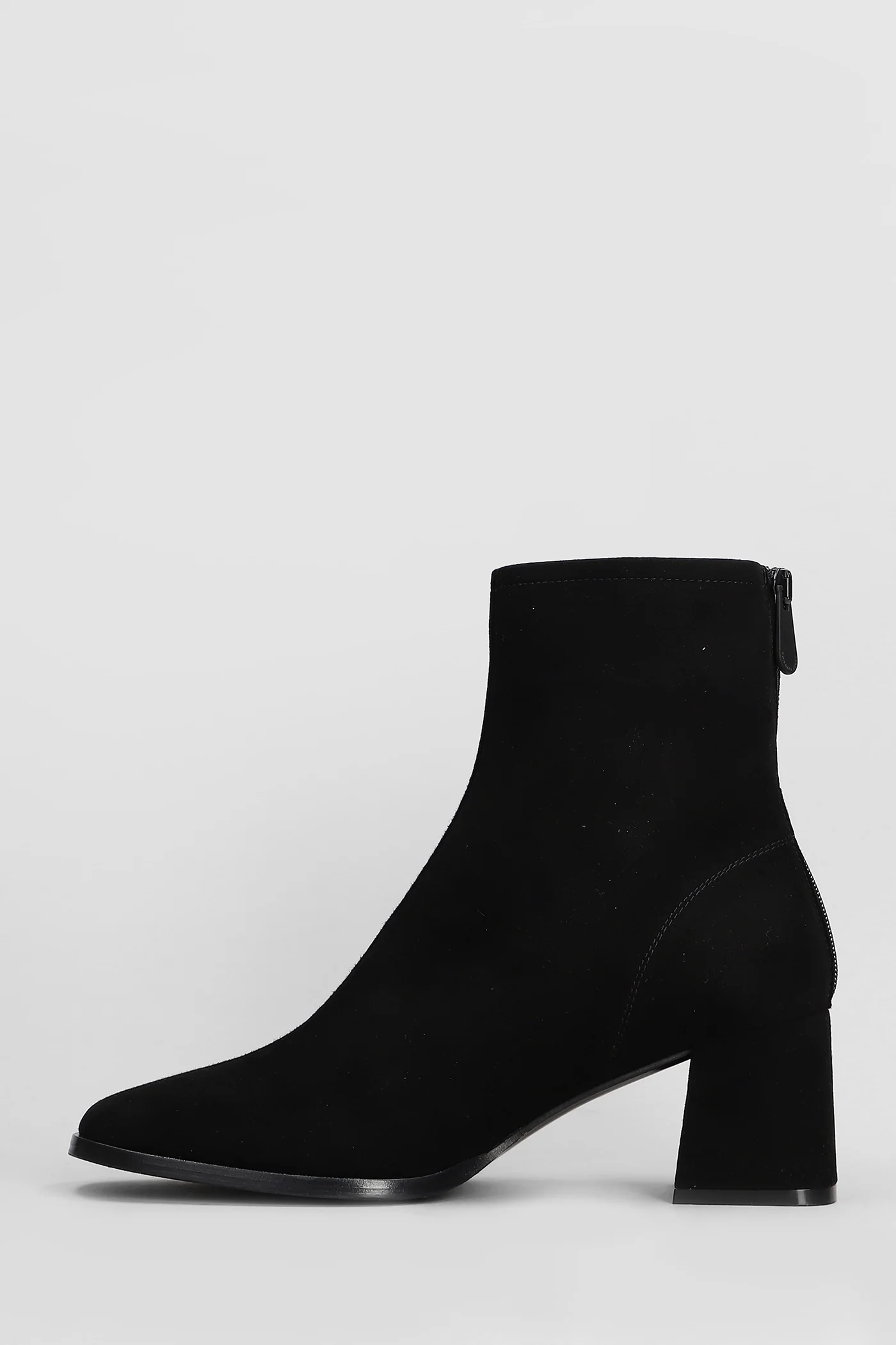 Ylaria High heels Ankle boots in black suede - Image 3