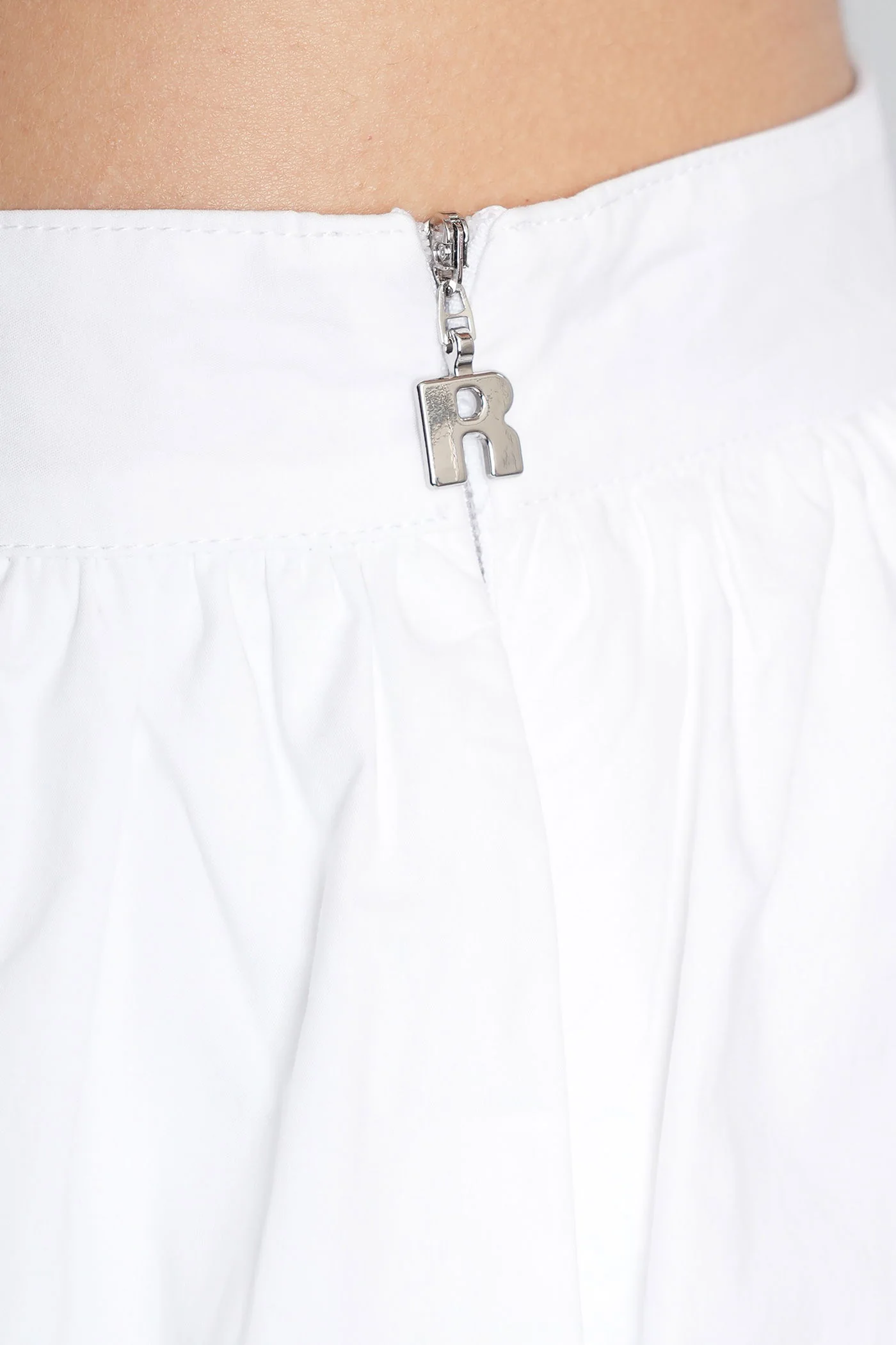 Pants in white cotton - Image 10