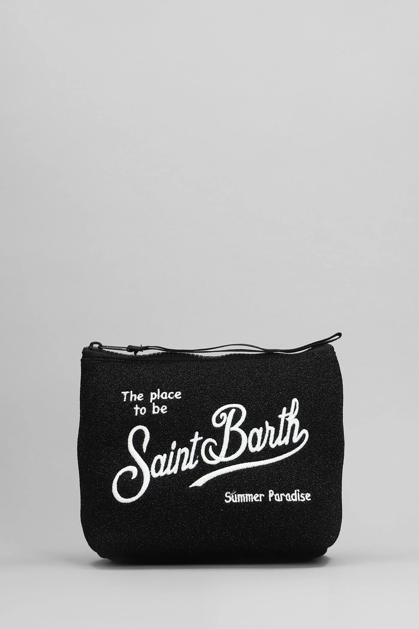 Aline Clutch in black Neoprene