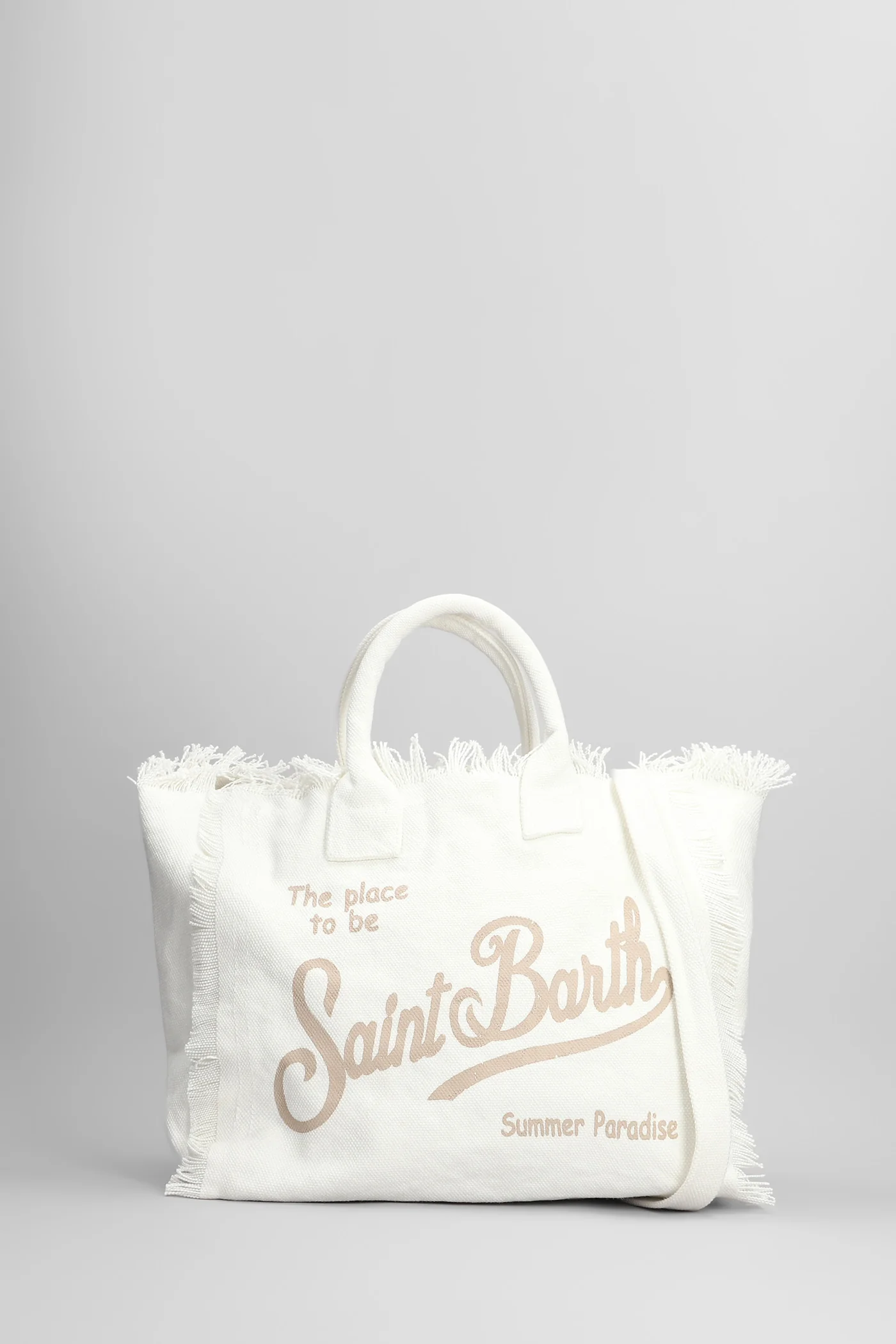 Colette Tote in white cotton