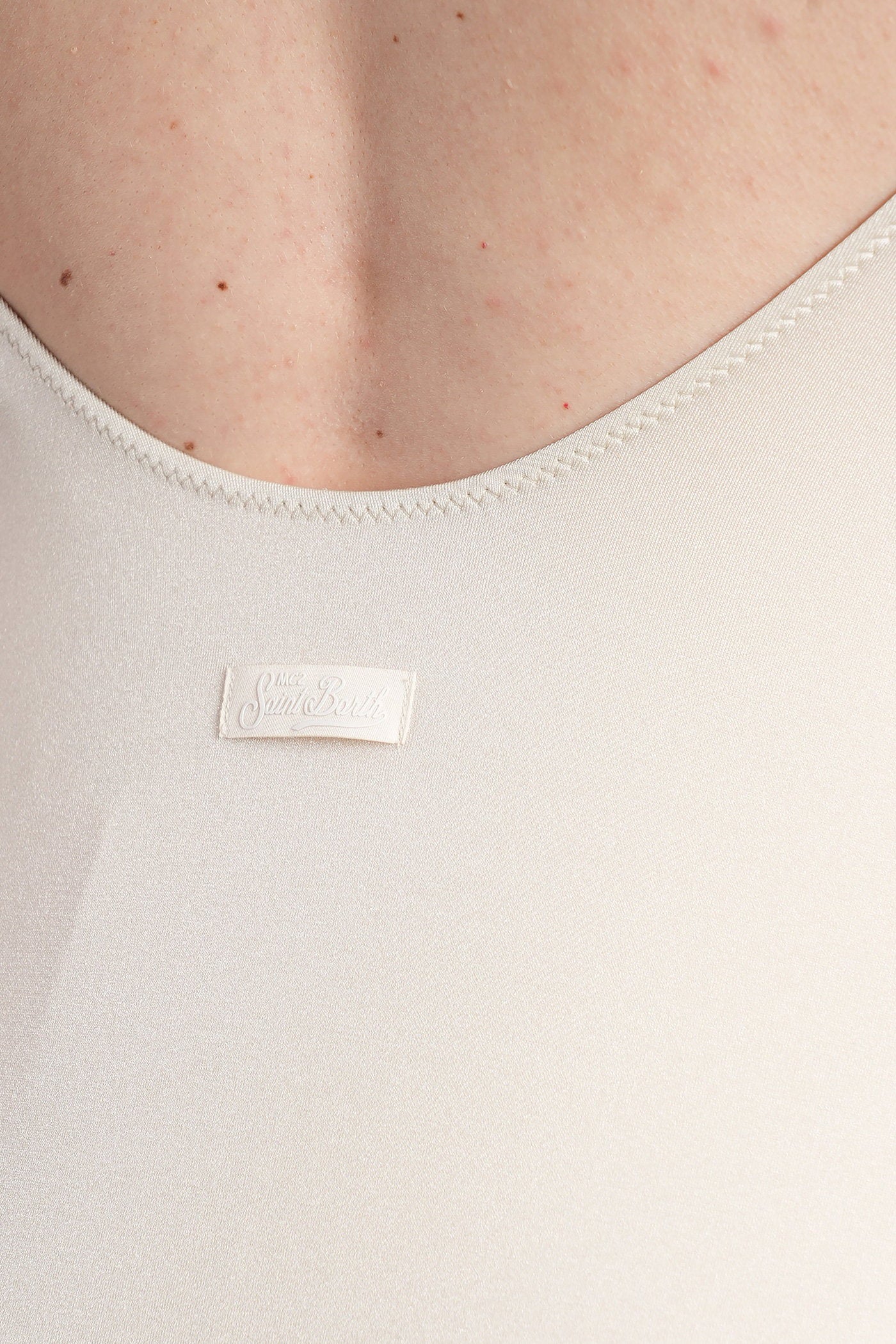 Crunchy Plate Beachwear in beige polyamide - Image 5