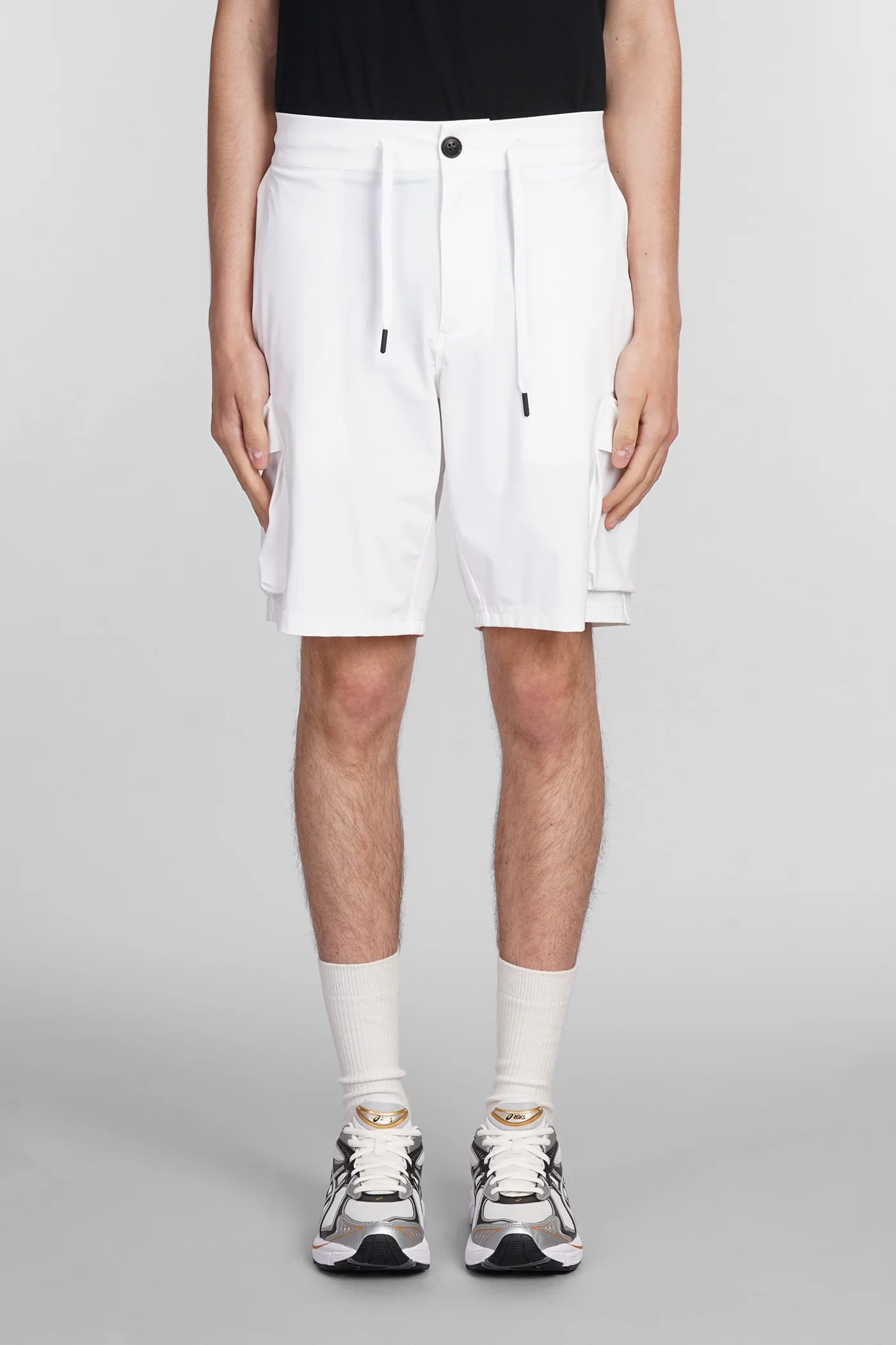Deck Shorts in white polyamide