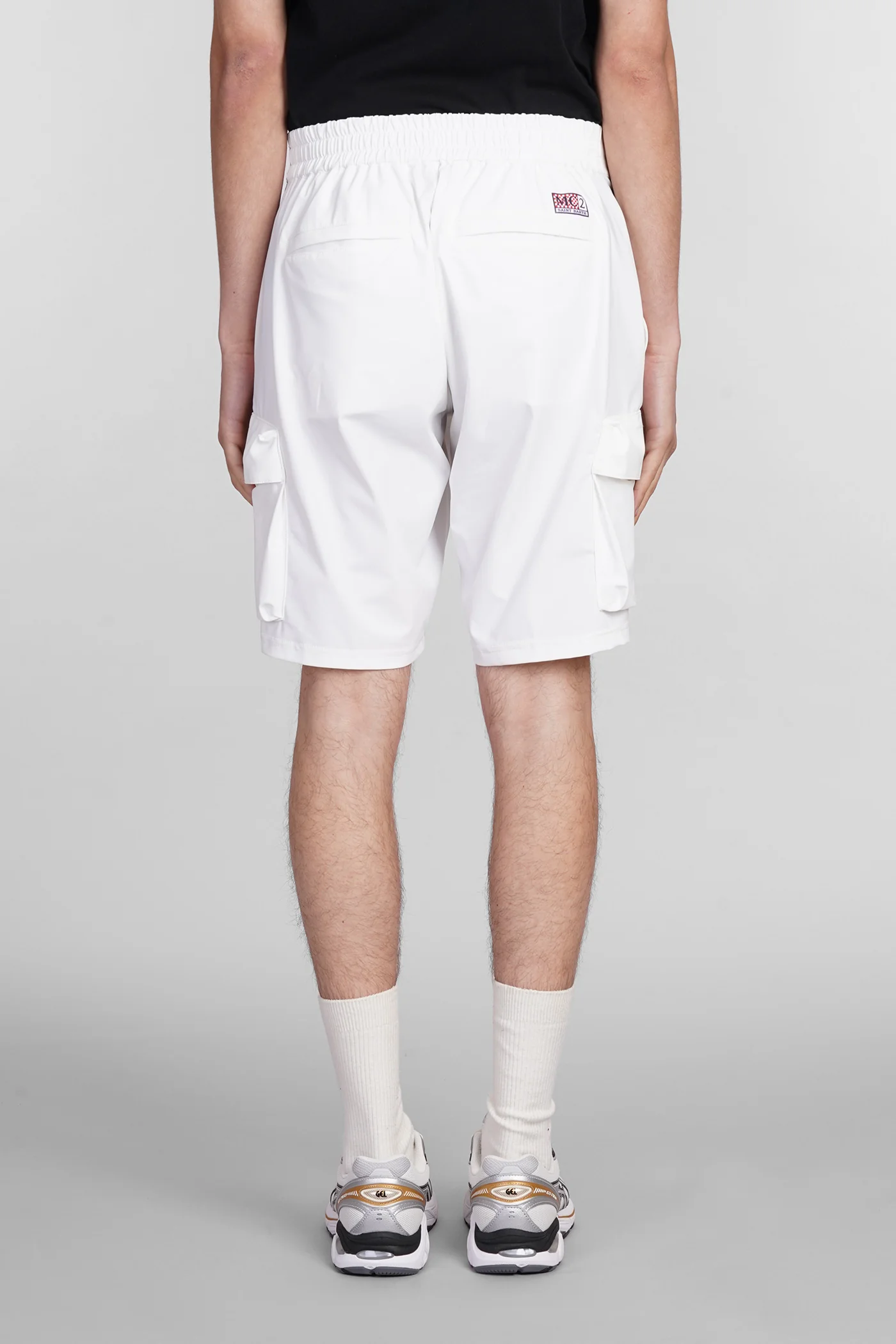 Deck Shorts in white polyamide - Image 3
