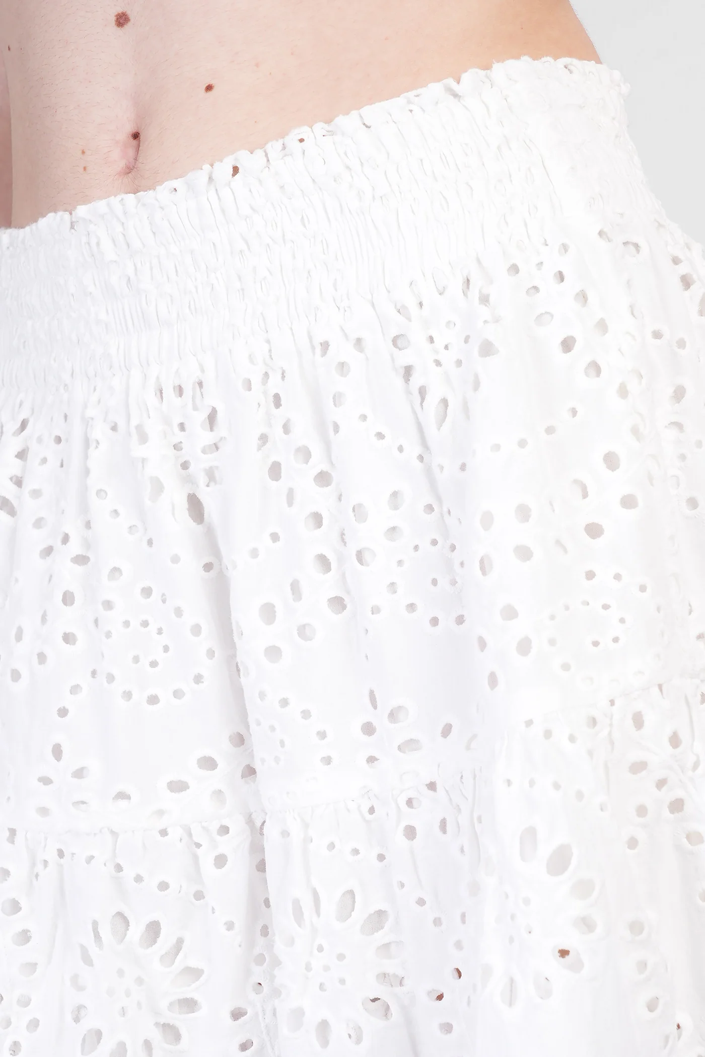 Eivissa Skirt in white cotton - Image 5