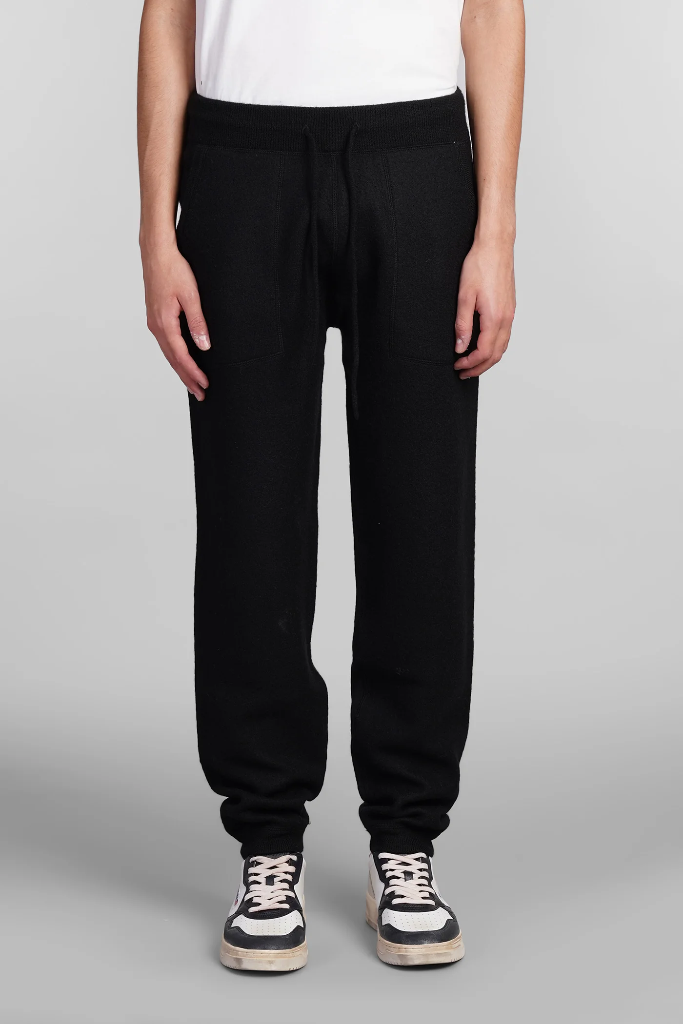 John Pants in black wool