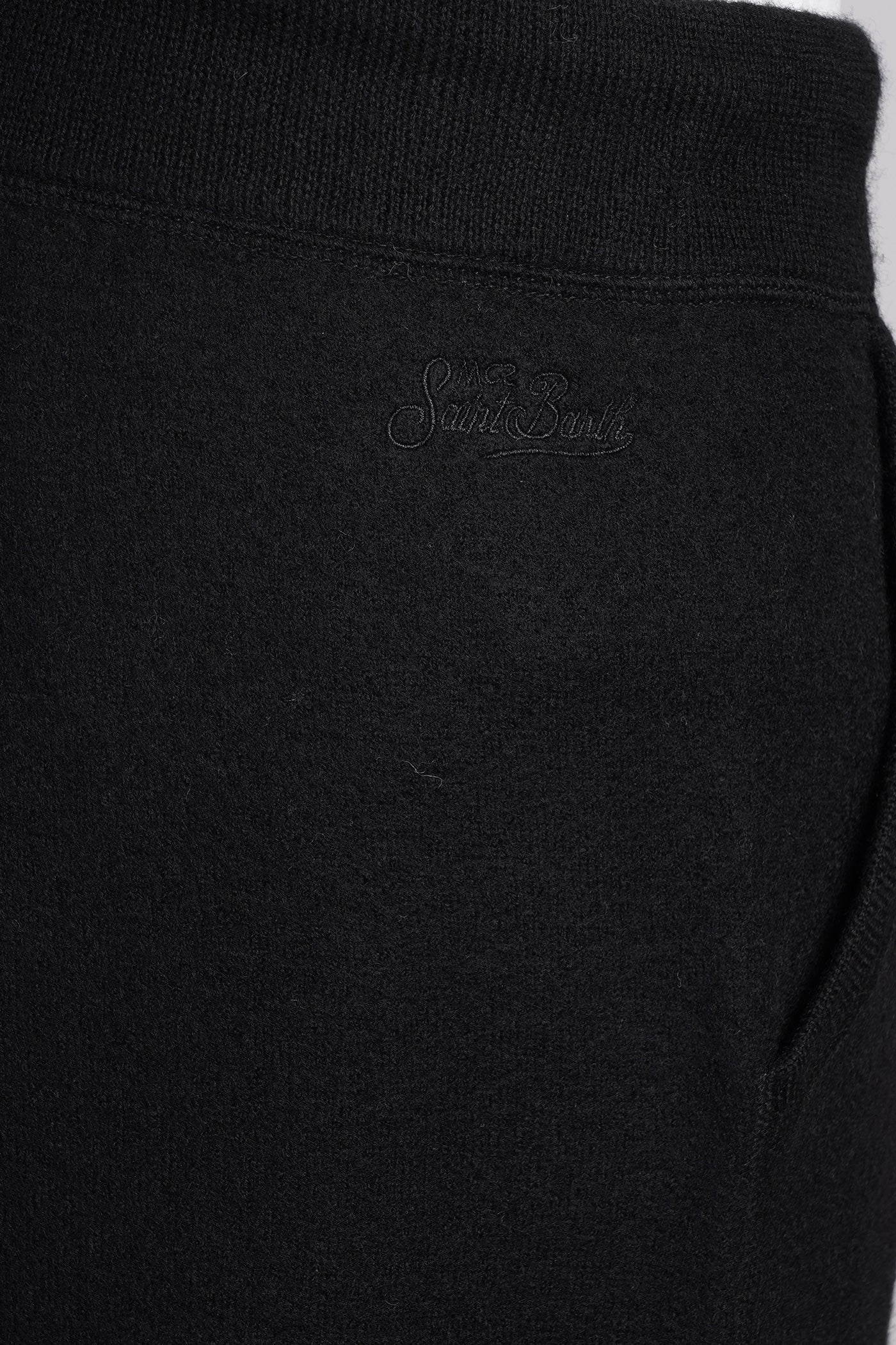 John Pants in black wool - Image 5