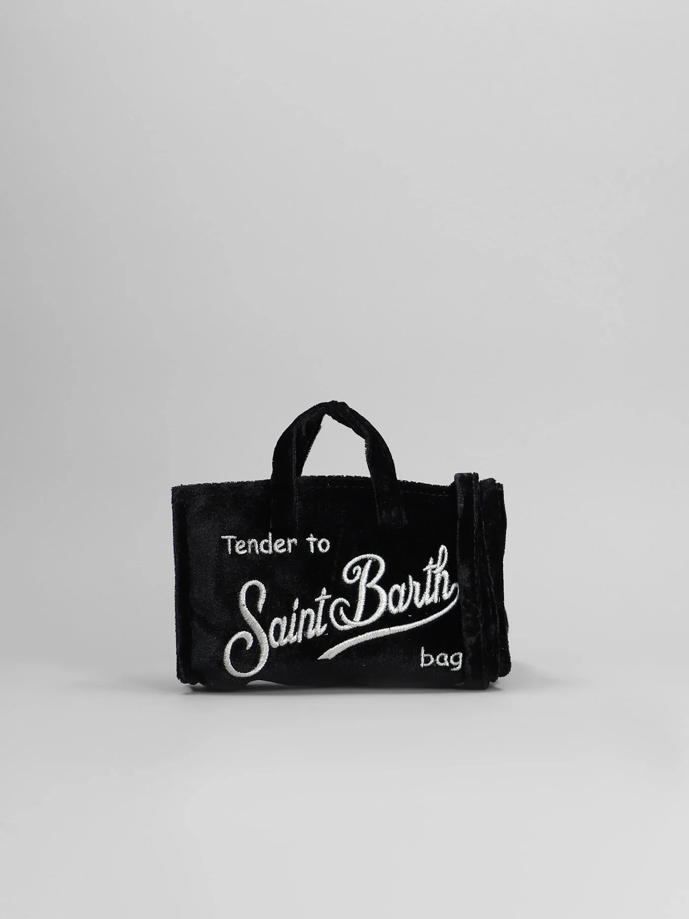 Phone bag Shoulder bag in black polyester