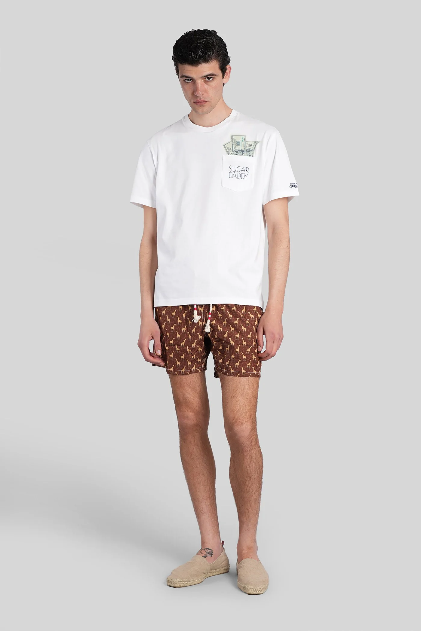 Lighting 70 Beachwear in brown polyamide - Image 2
