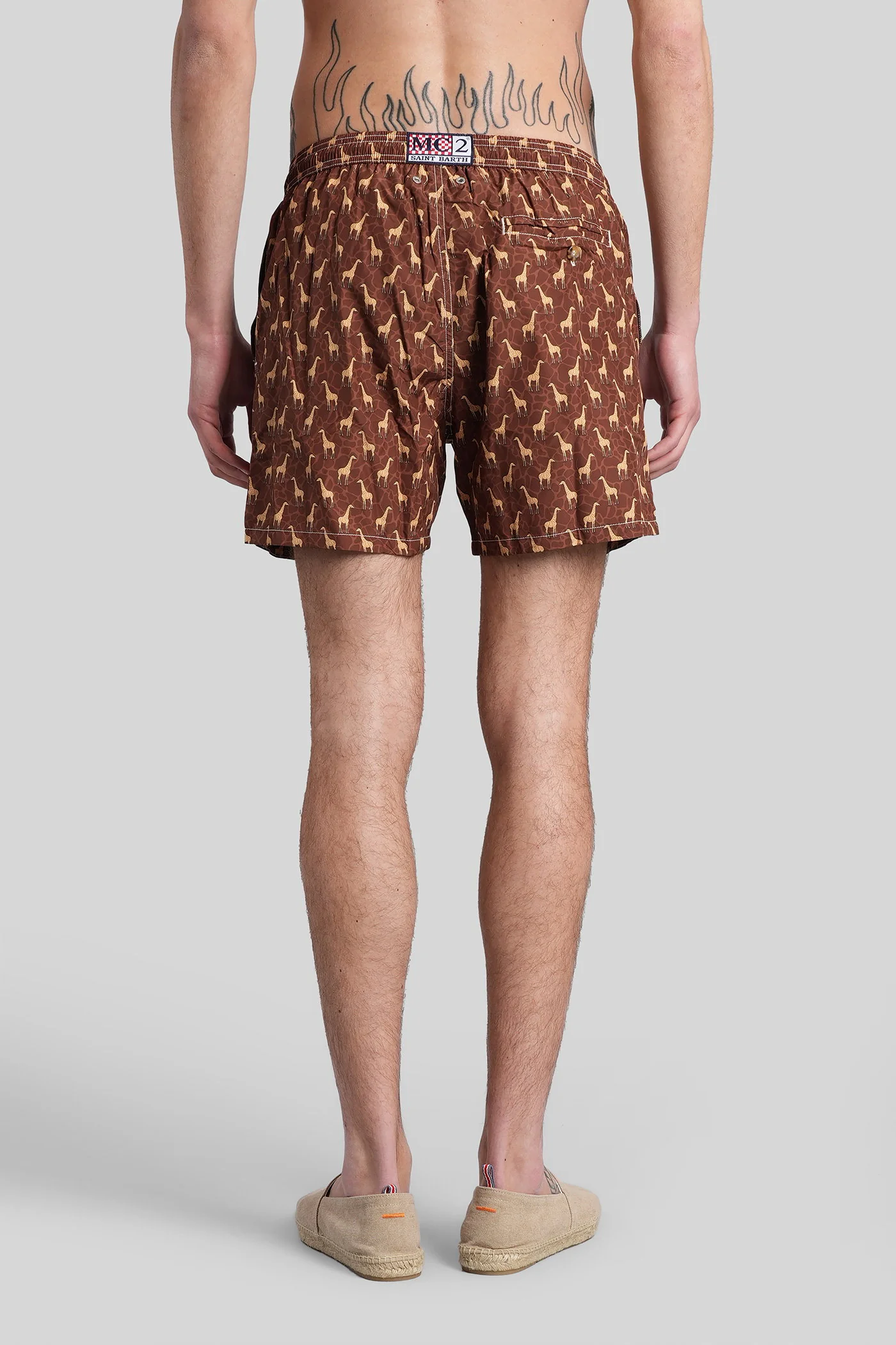 Lighting 70 Beachwear in brown polyamide - Image 3