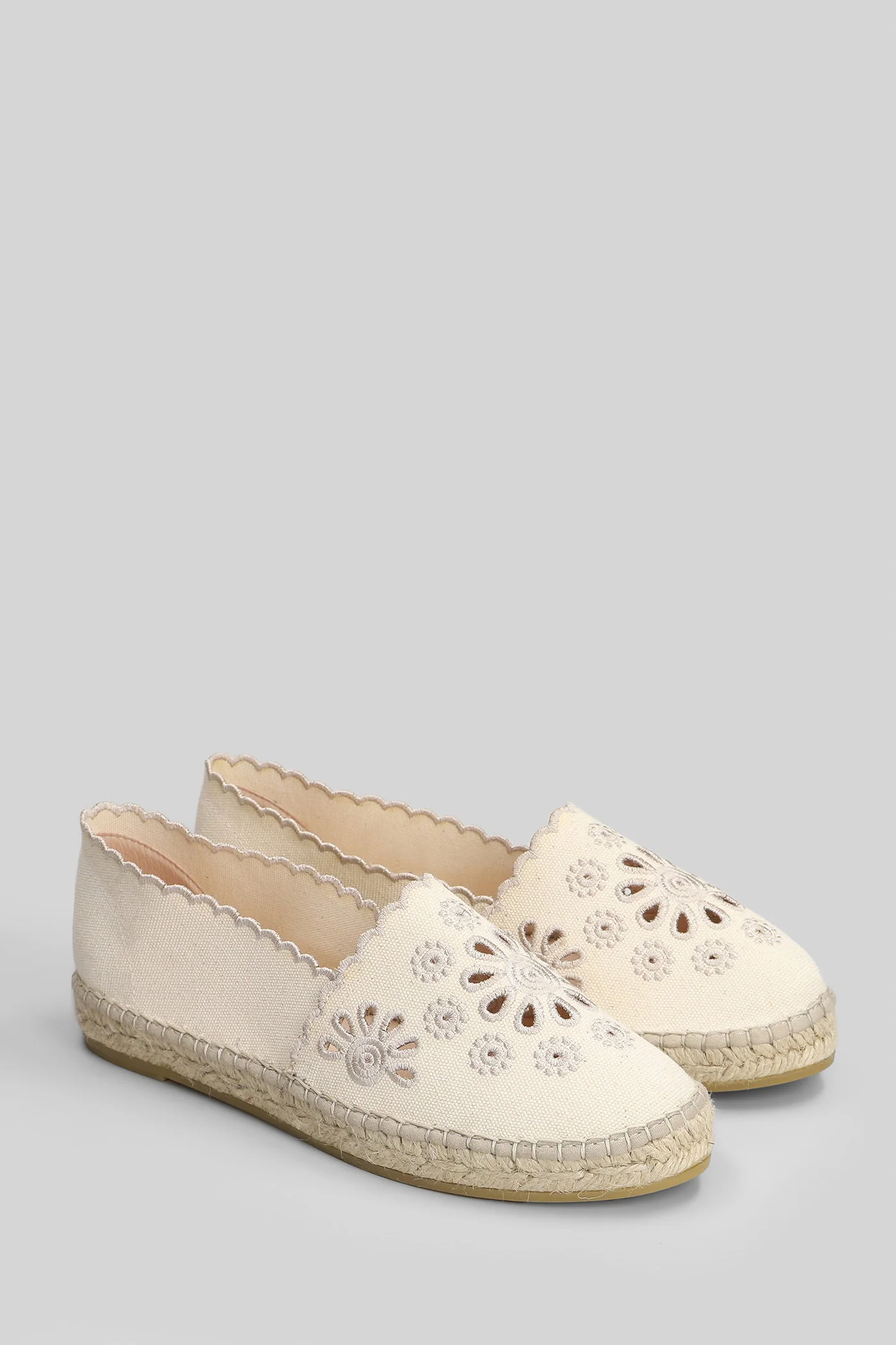 Morin Espadrilles in beige canvas - Image 2