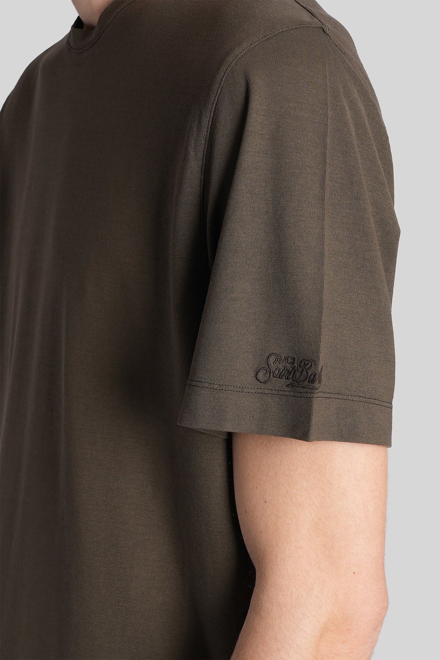 Orson T-Shirt in green cotton - Image 5