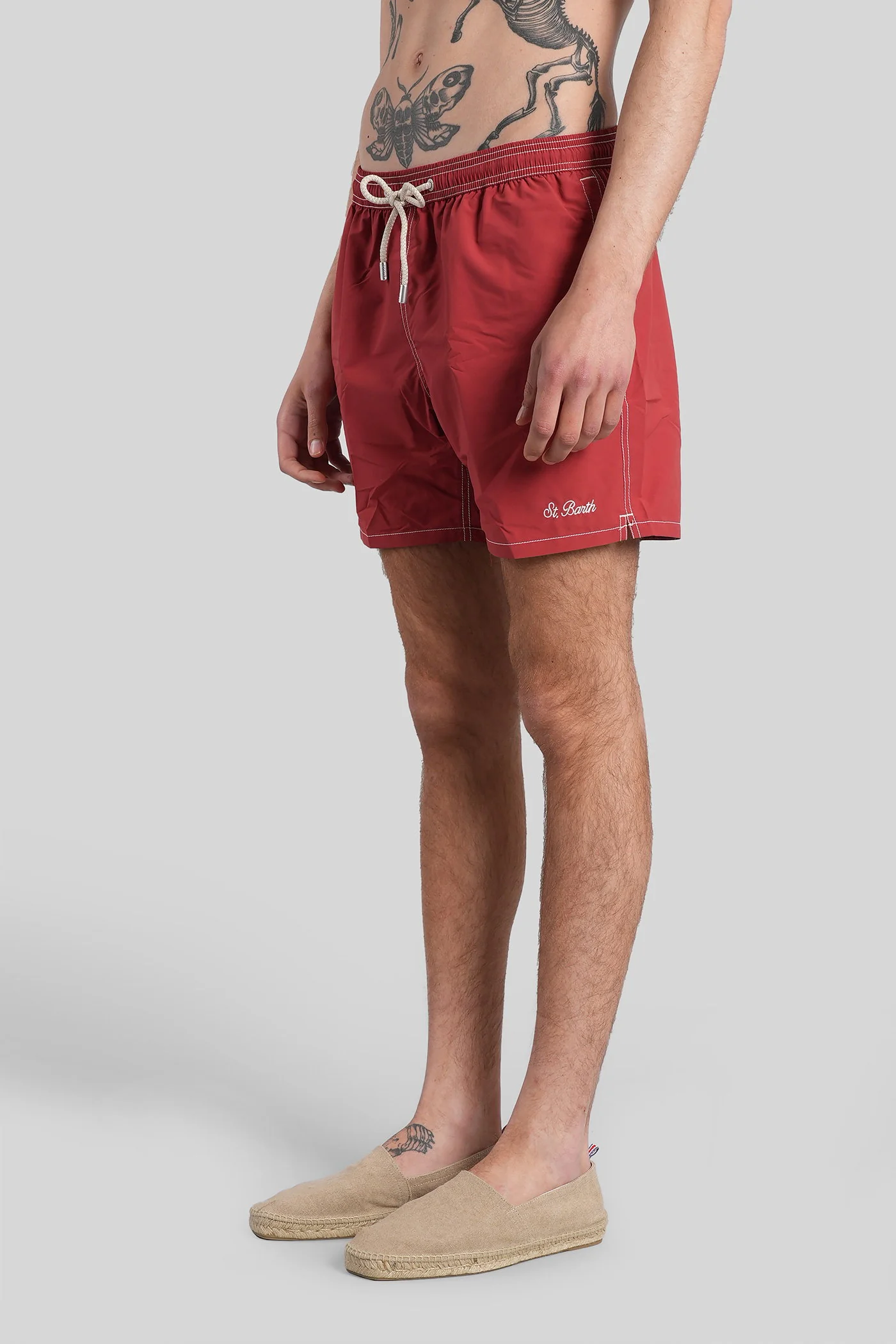Patmos Beachwear in red polyamide - Image 4