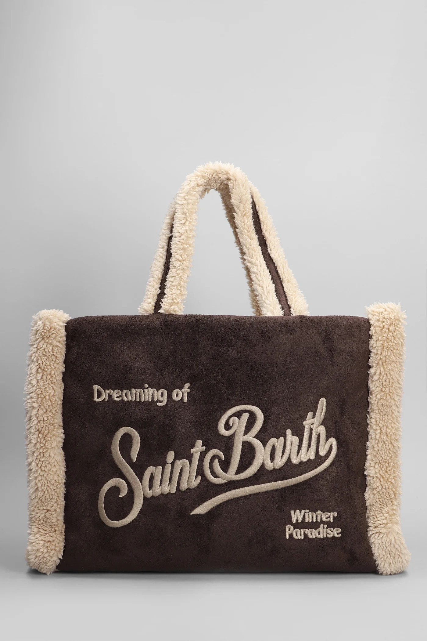 Soft bag l Tote in brown polyester