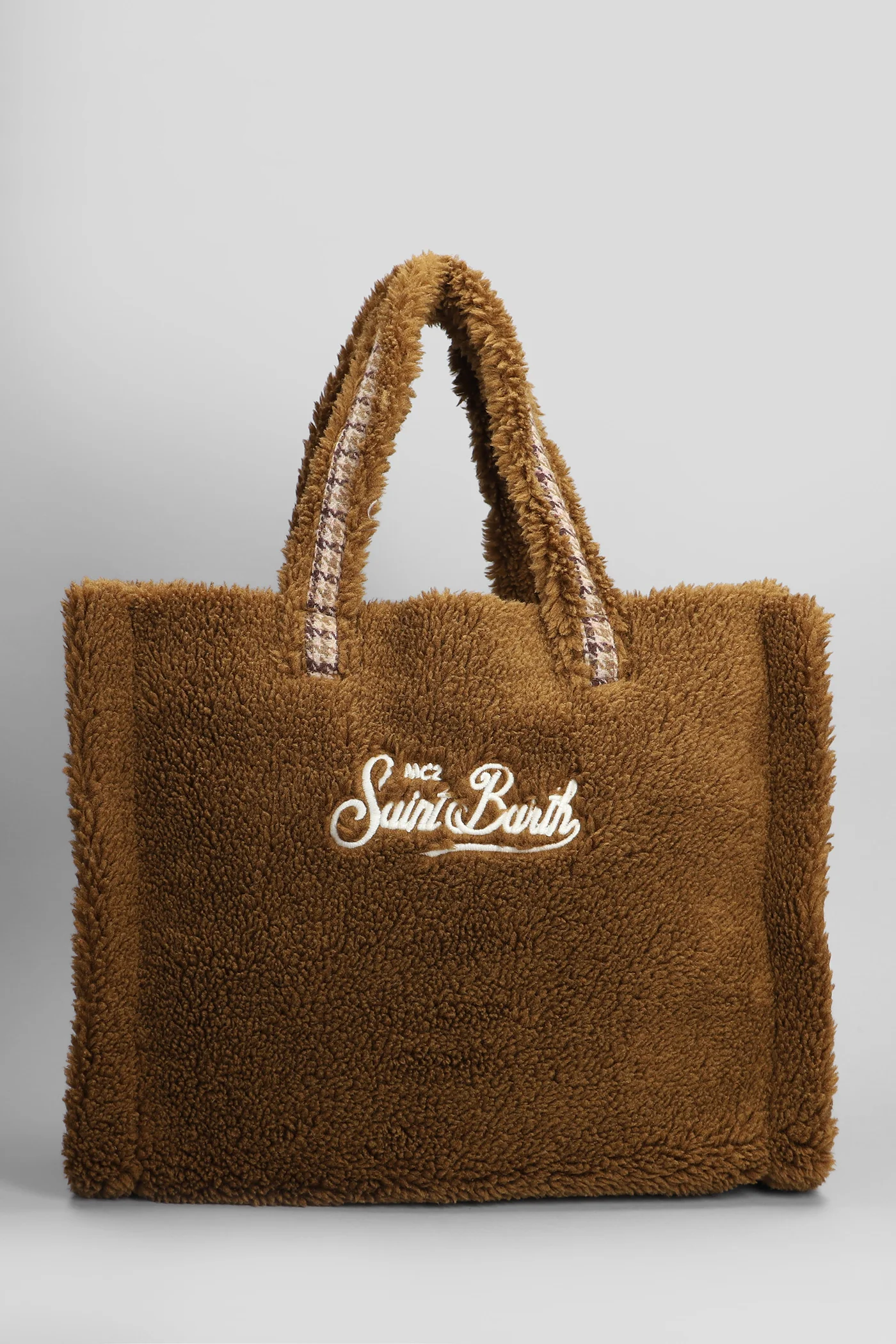 Soft bag l Tote in brown polyester - Image 3