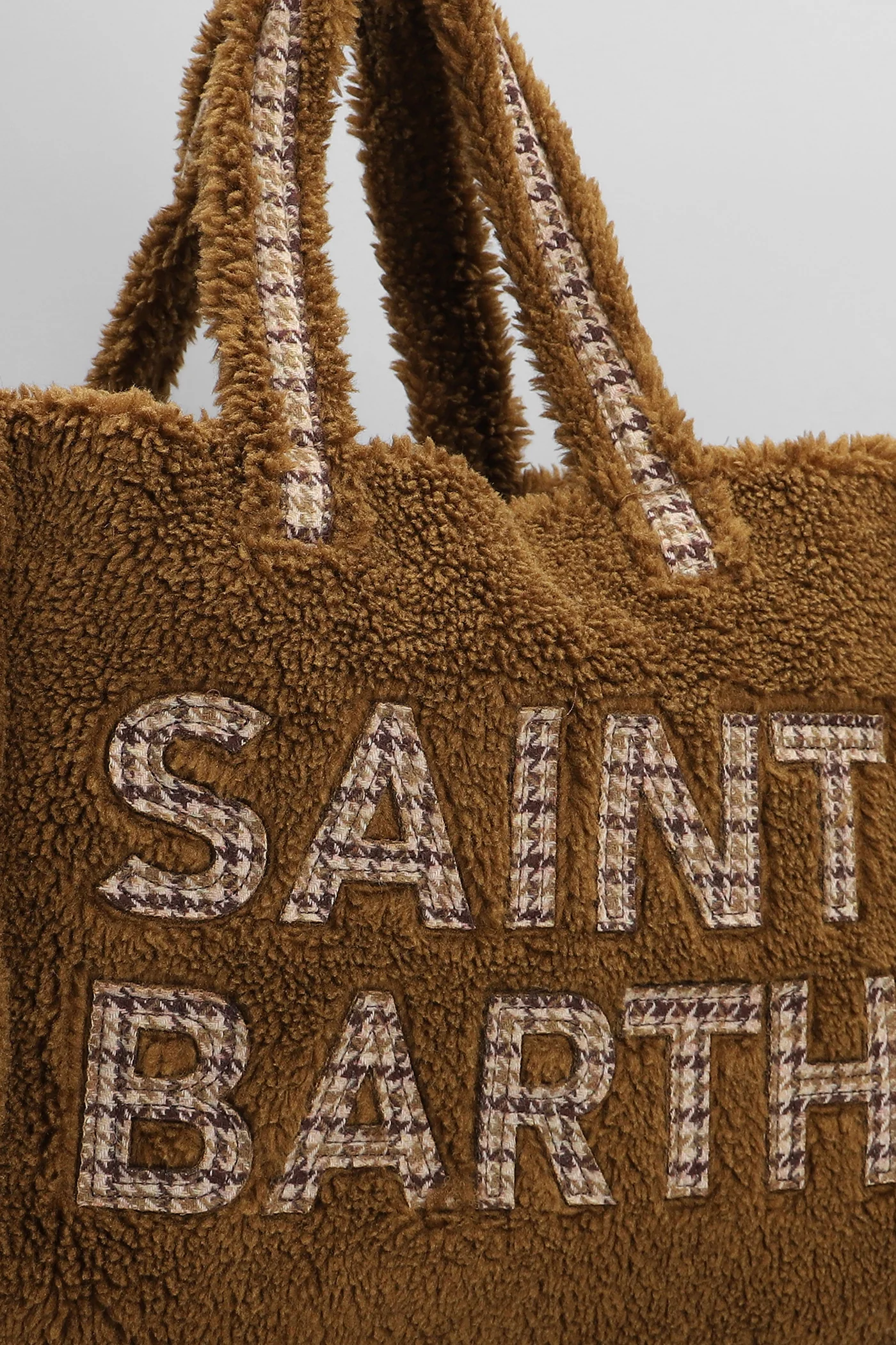 Soft bag l Tote in brown polyester - Image 4