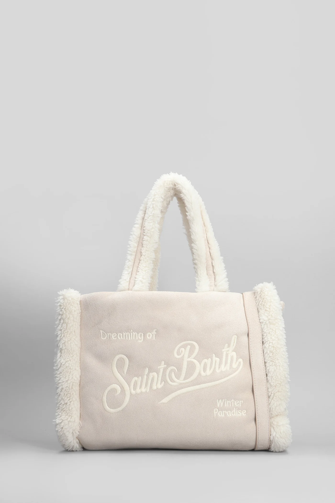 Soft bag s Tote in beige polyester
