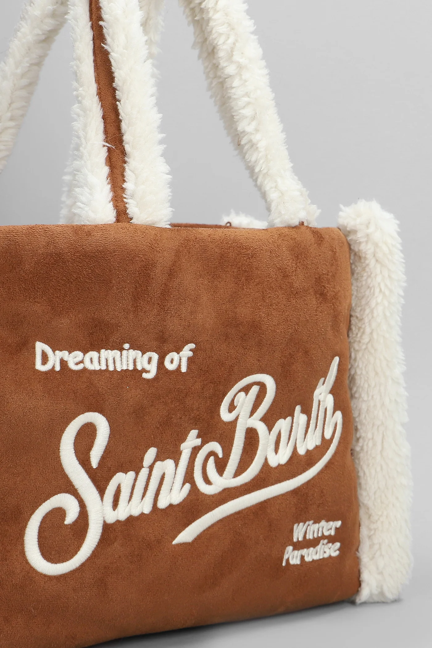 Soft bag s Tote in brown polyester - Image 4