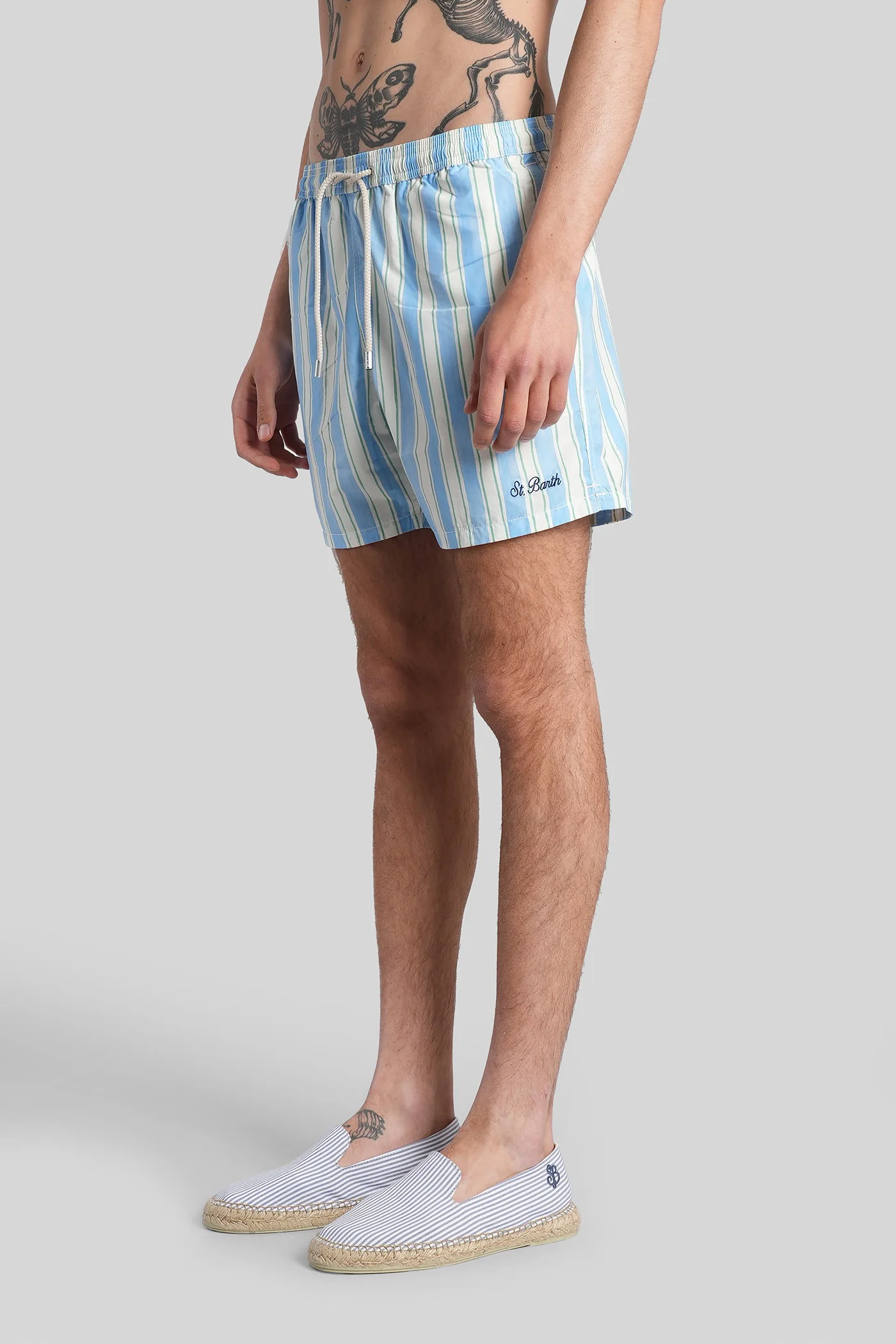 Syros Beachwear in white polyamide - Image 4