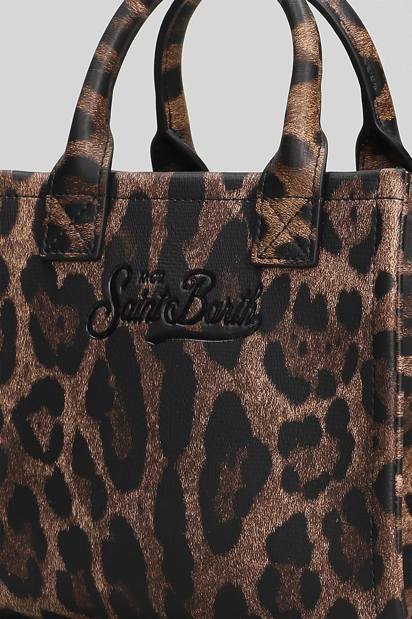Vanity bag mini Tote in Animalier leather - Image 4