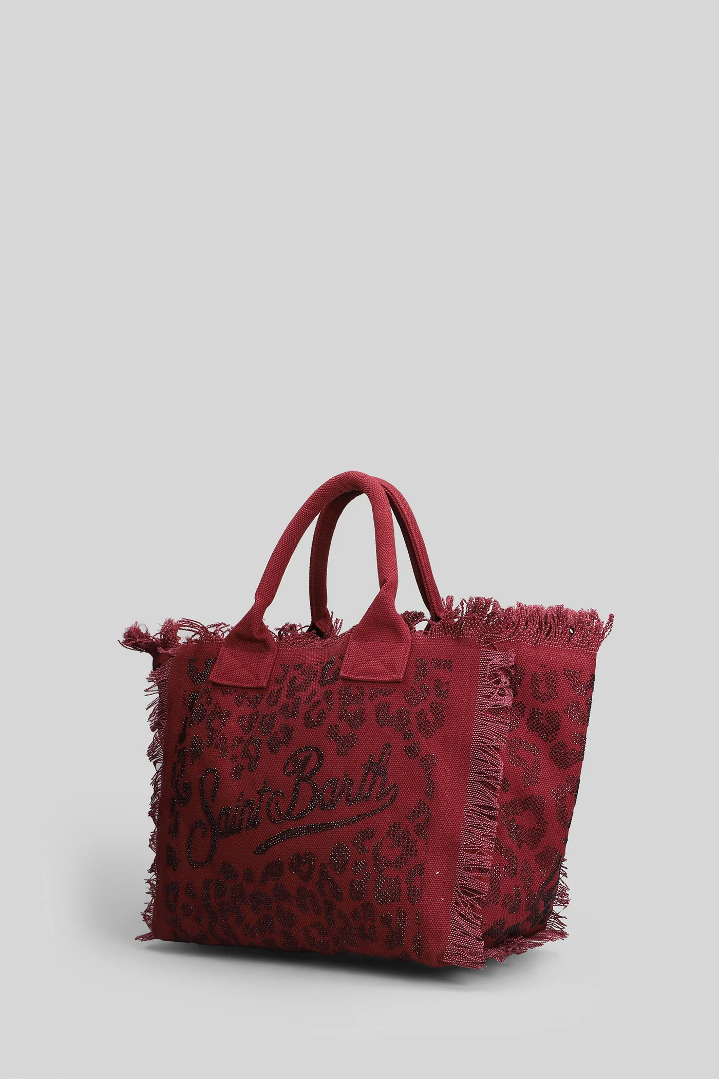 Vanity Tote in bordeaux canvas - Image 2