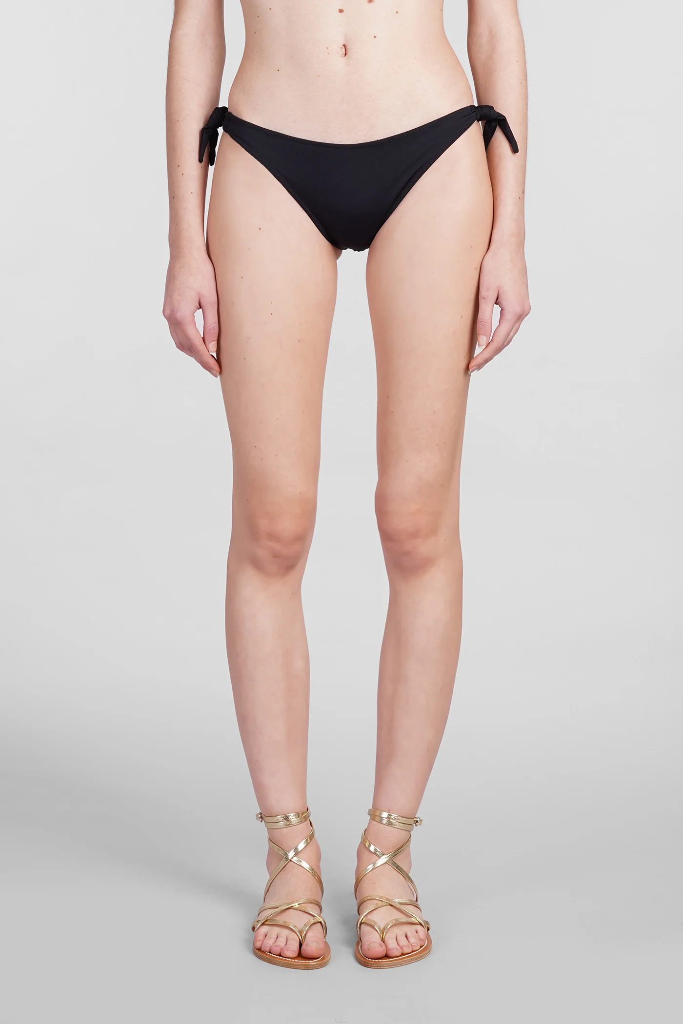 Yali Beachwear in black polyamide