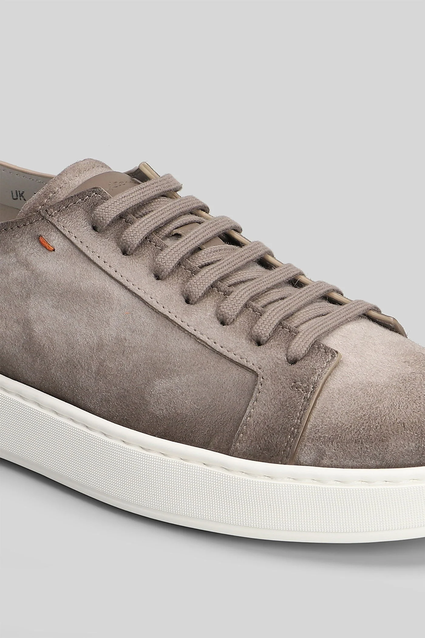 Damps Sneakers in grey suede - Image 5