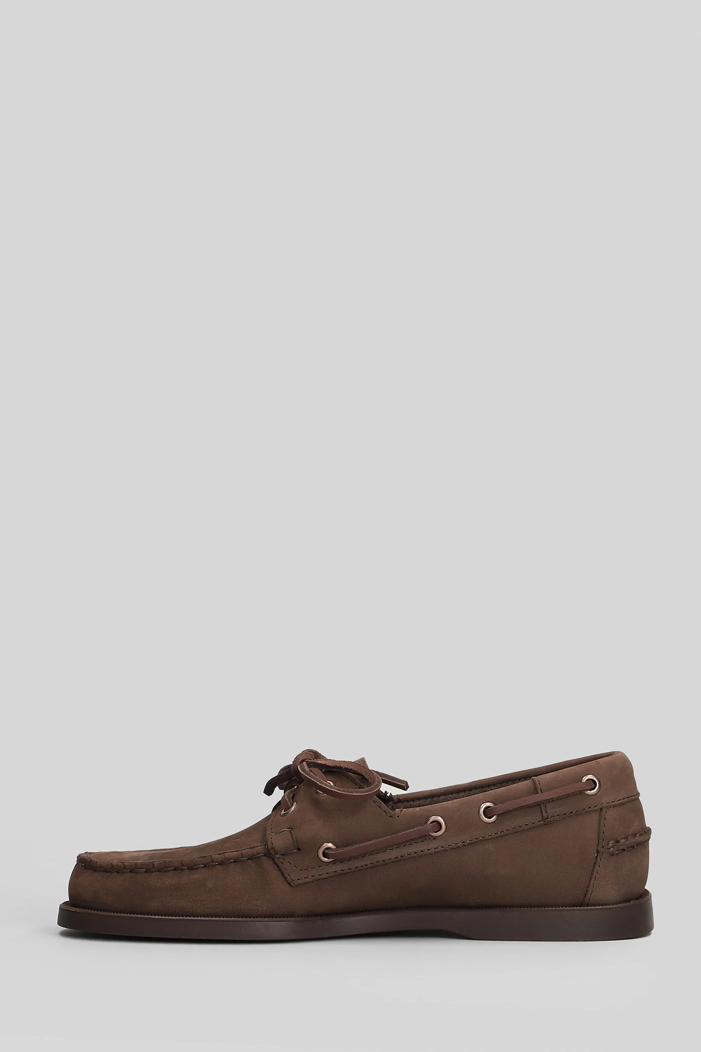 Docksides portland Loafers in brown leather - Image 3