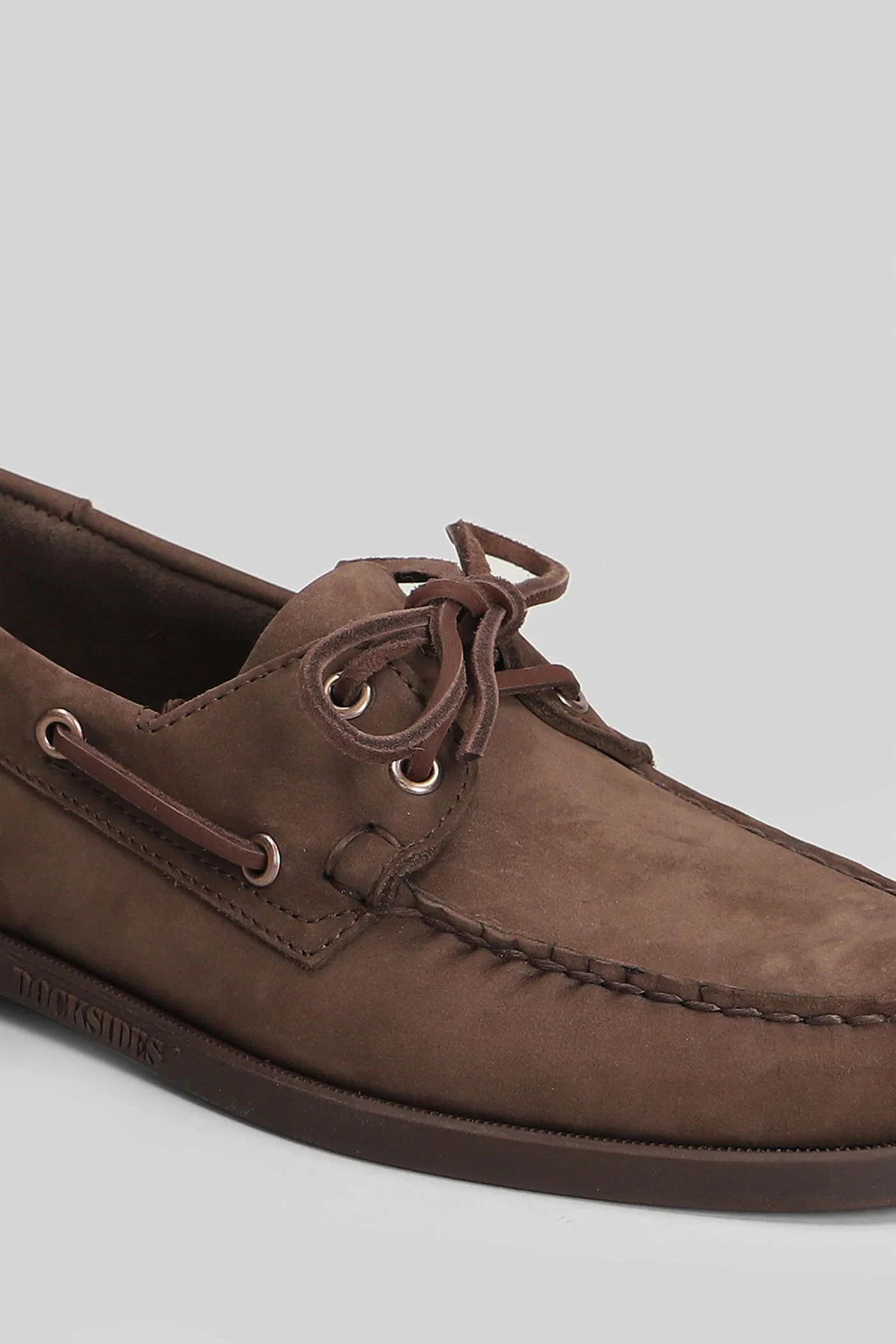 Docksides portland Loafers in brown leather - Image 5