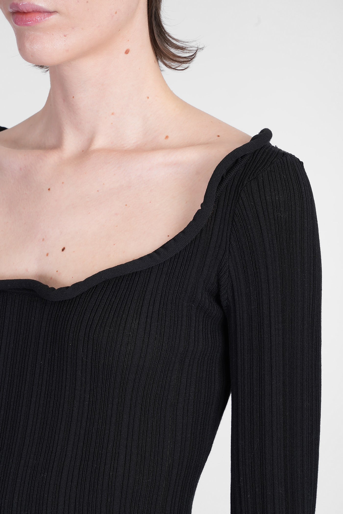 Giselle Topwear in black viscose - Image 5