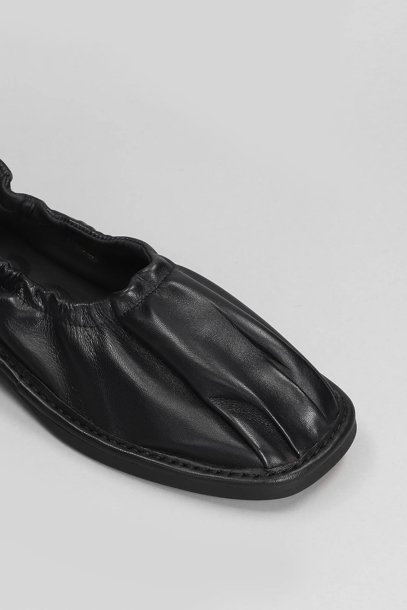 Loafers in black leather - Image 5