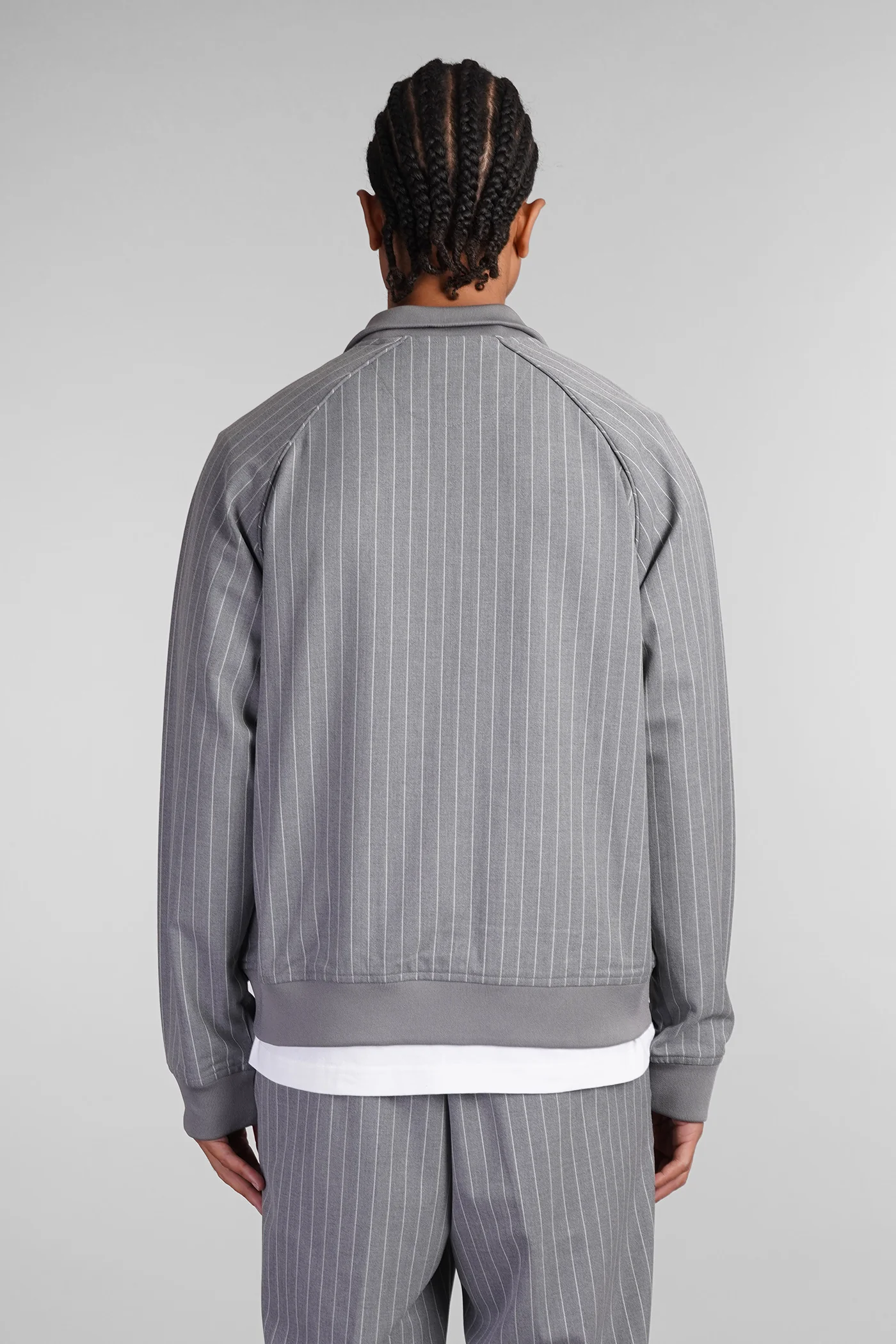 Sweatshirt in grey polyester - Image 3