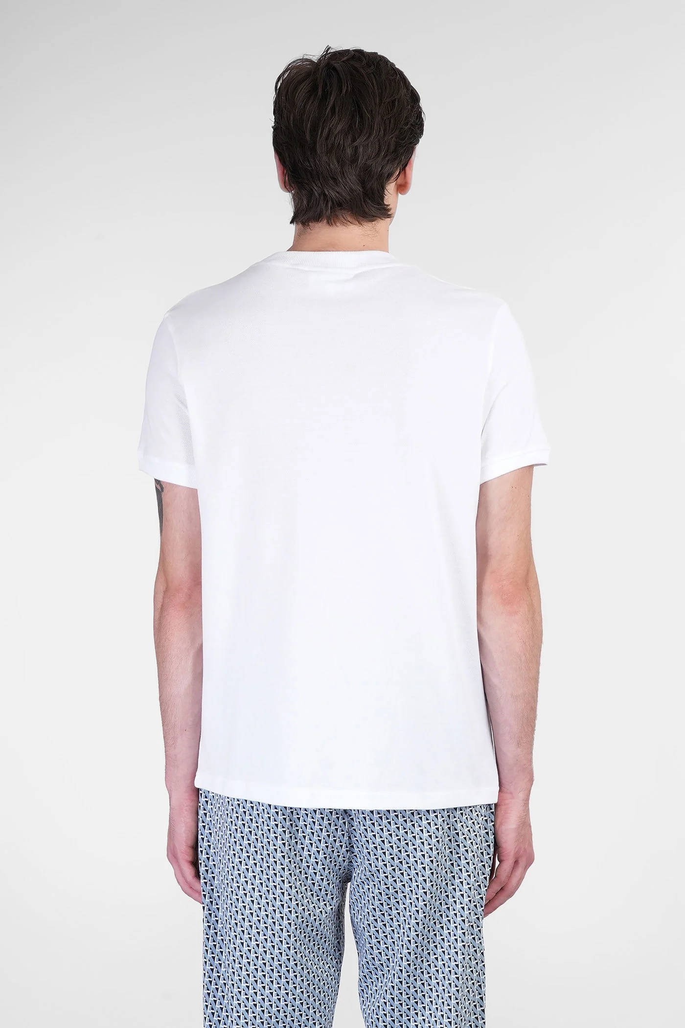 T-Shirt in white cotton - Image 3