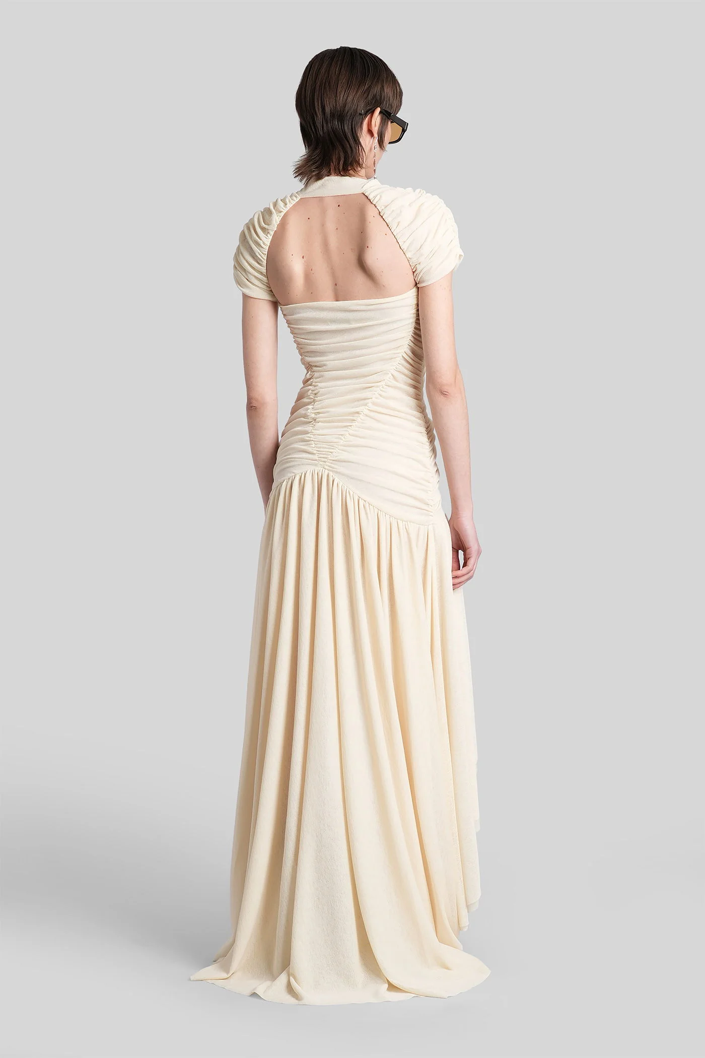 Roxy Long dress in beige polyester - Image 3