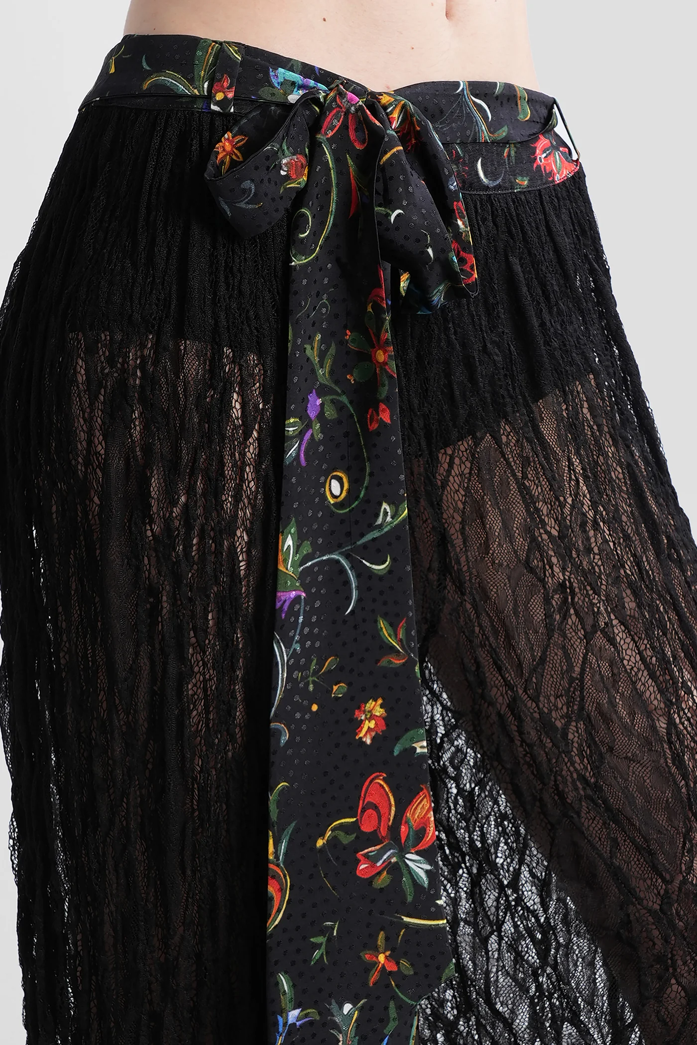 Tessa Pants in black polyamide - Image 5