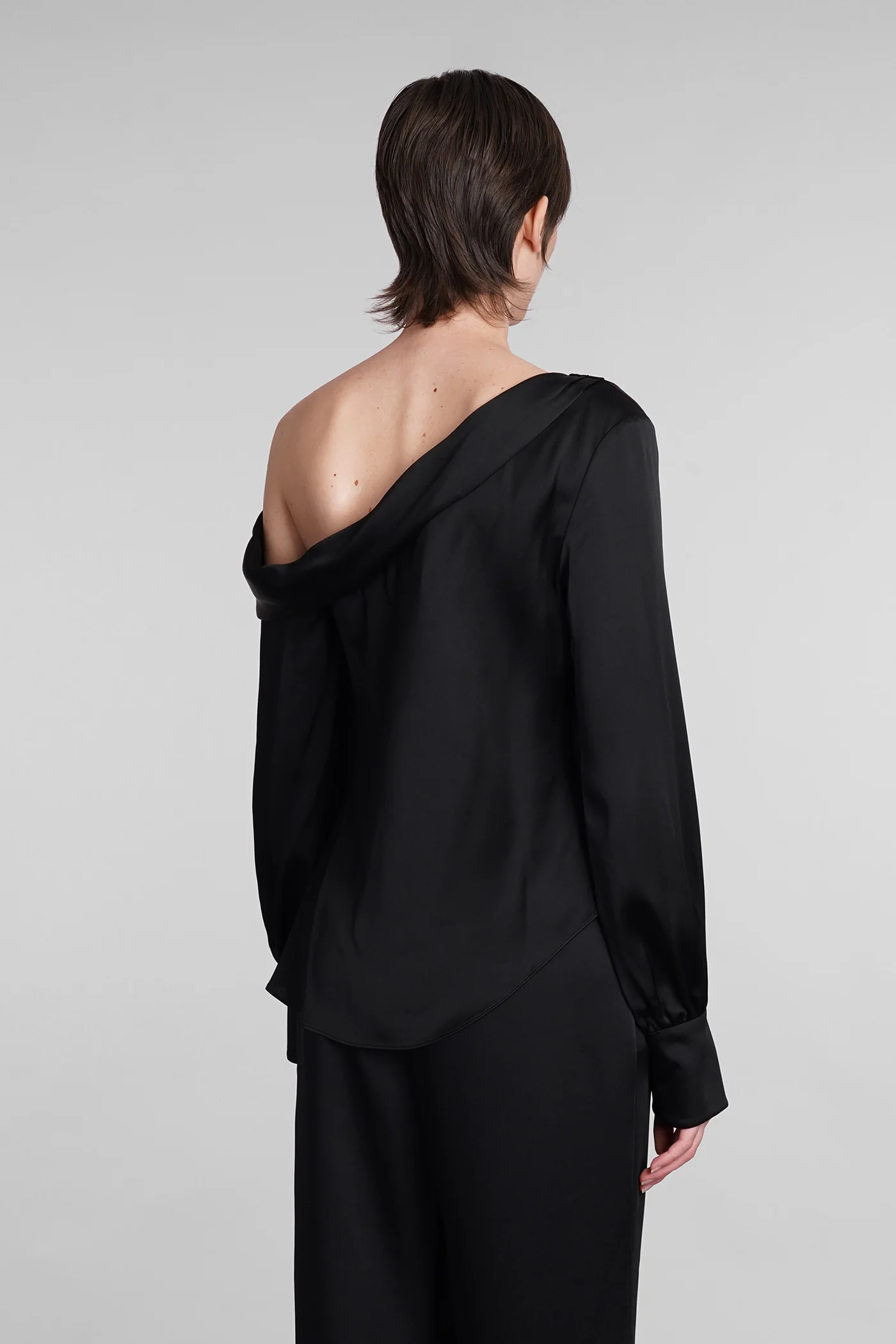 Alice Topwear in black acetate - Image 3