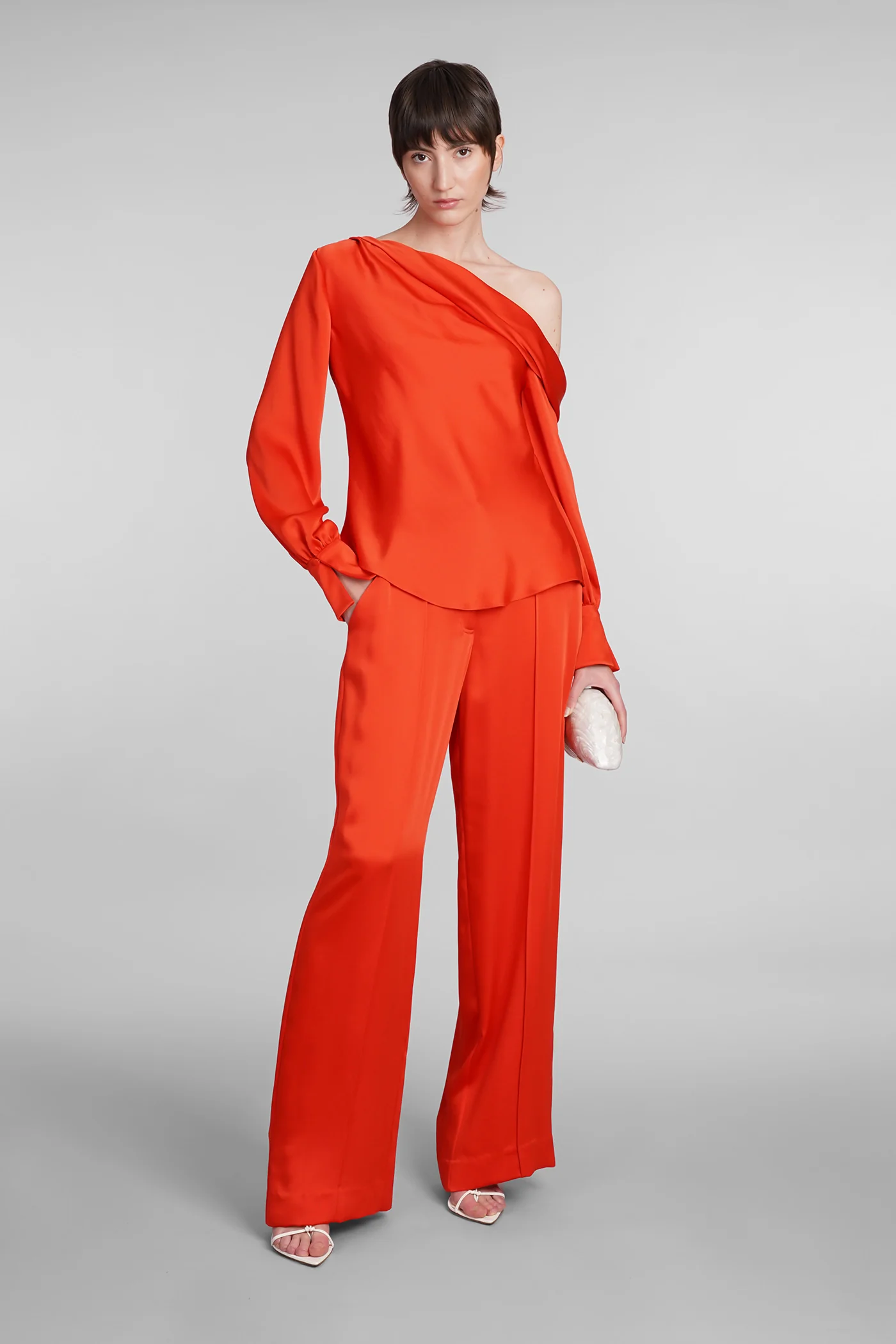 Alice Topwear in red acetate - Image 2