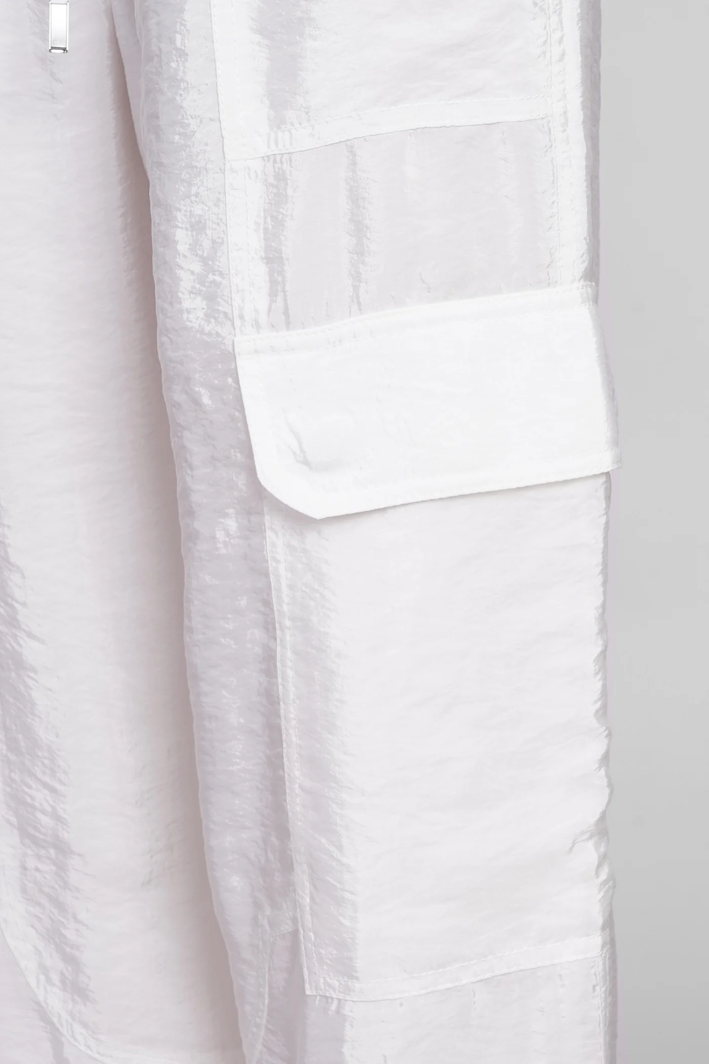 Aurora Pants in white Rayon - Image 5