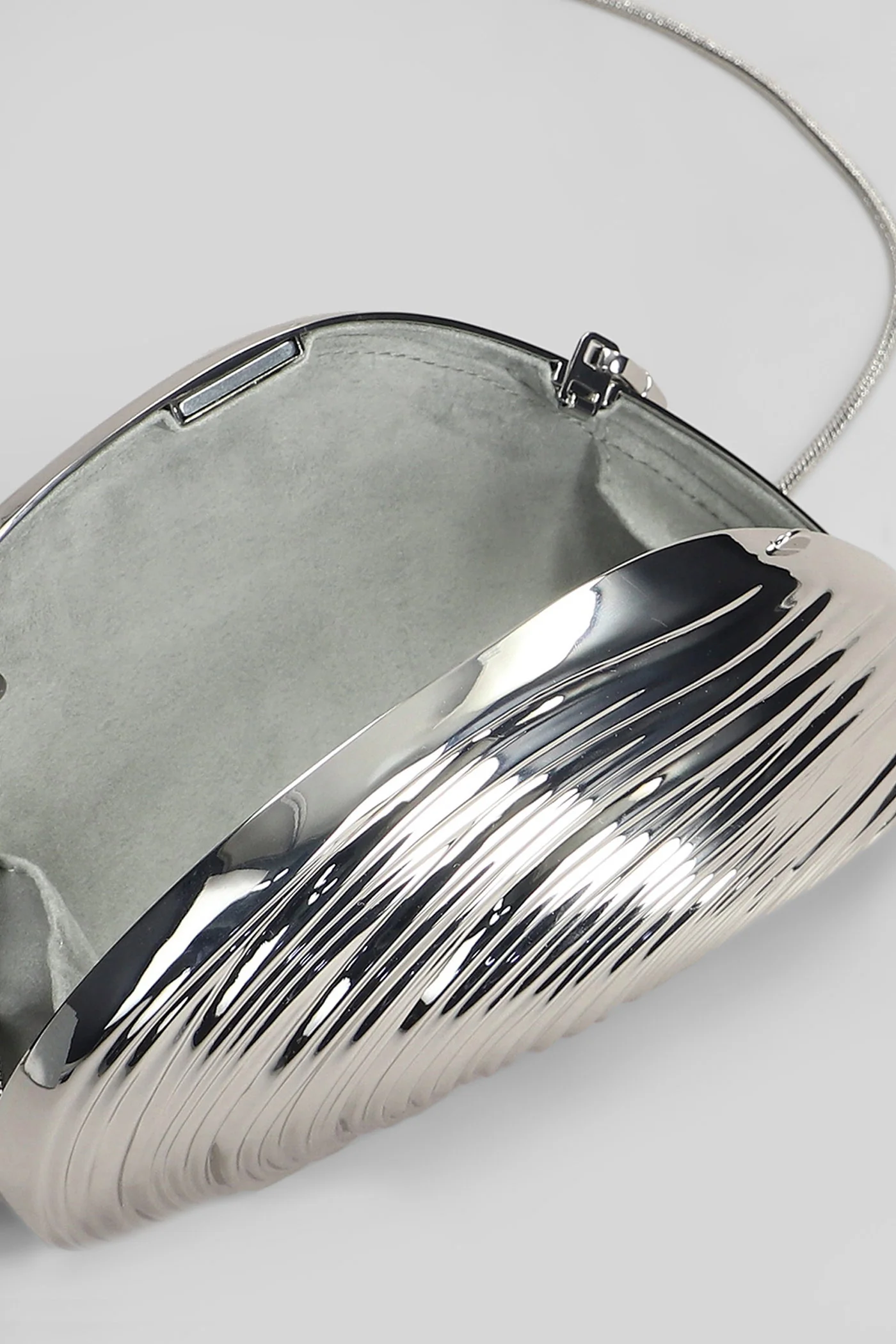 Bridget Clutch in silver brass - Image 4