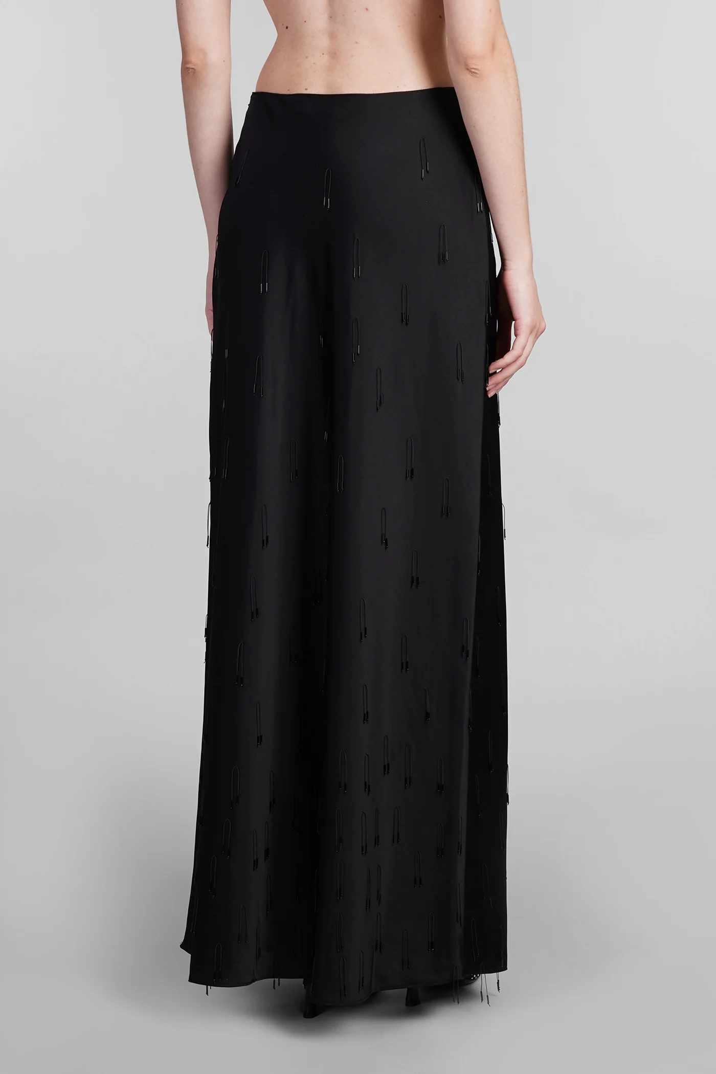 Kade Skirt in black polyester - Image 3