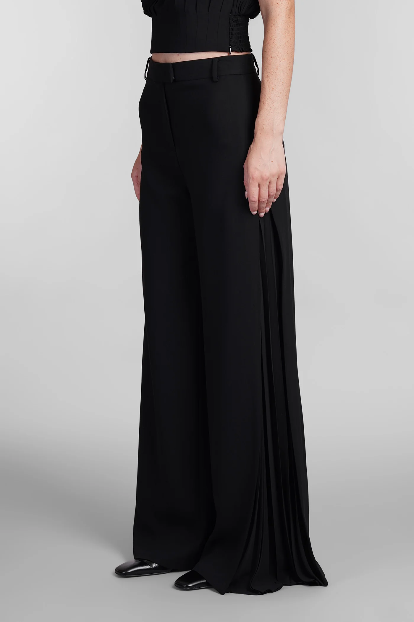 Lilo Pants in black acetate - Image 4