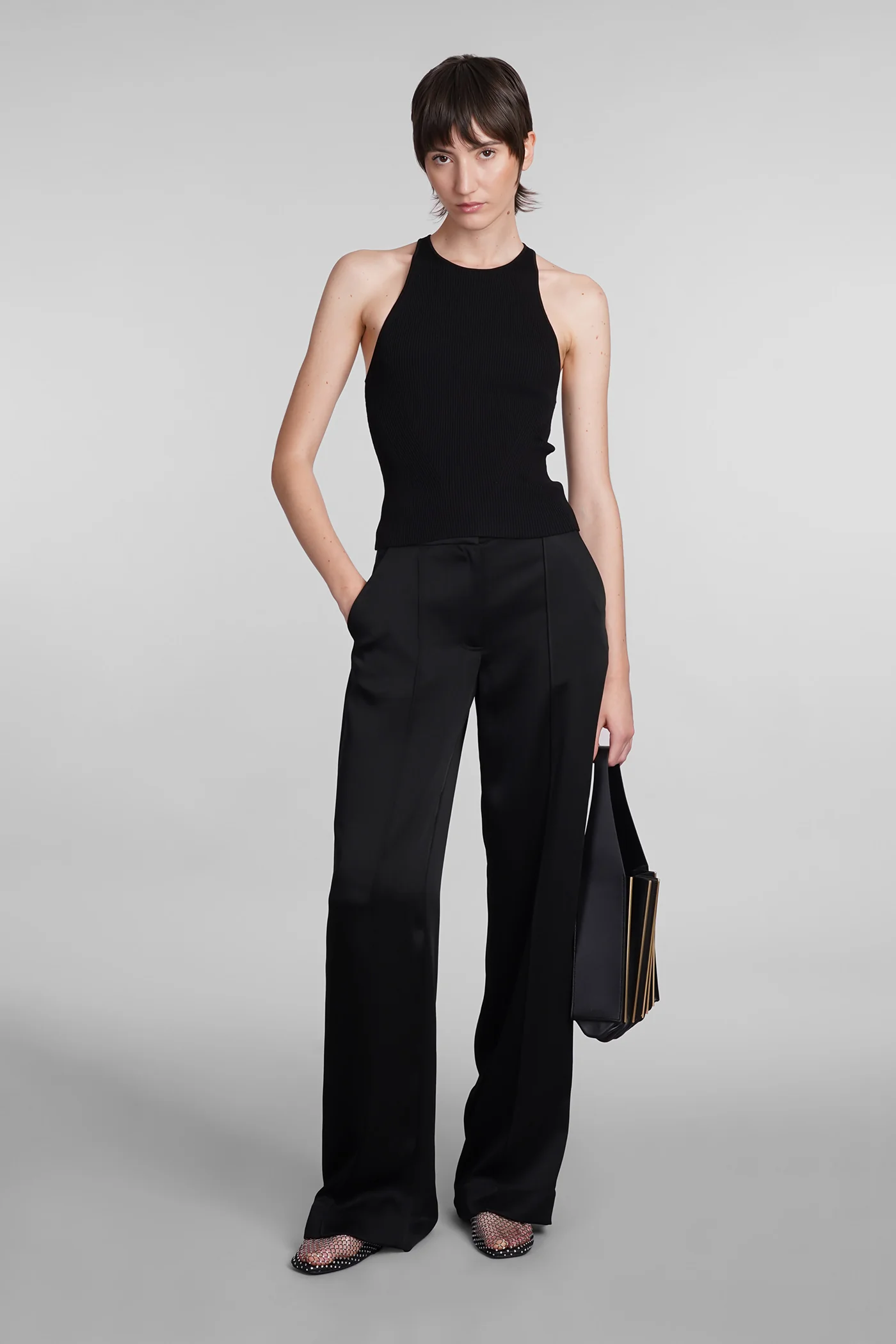 Reza Topwear in black Rayon - Image 2