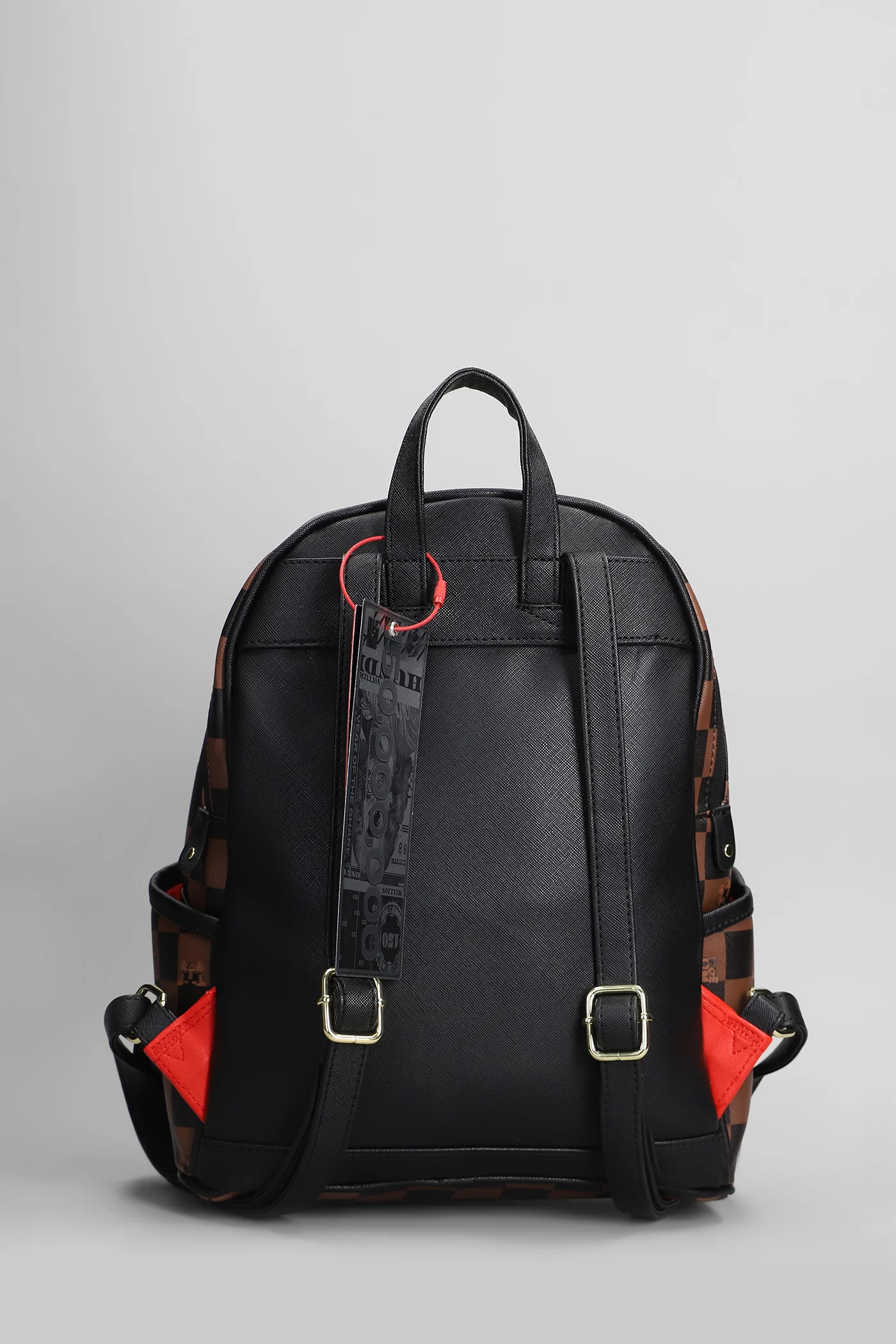 Backpack in brown PVC - Image 3