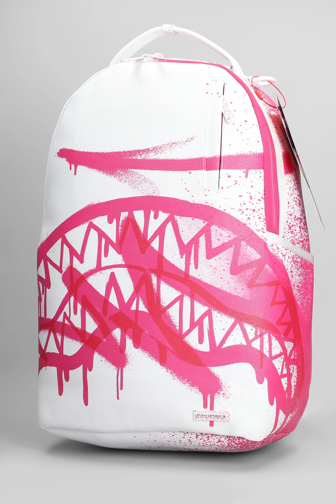 Backpack in white PVC - Image 2