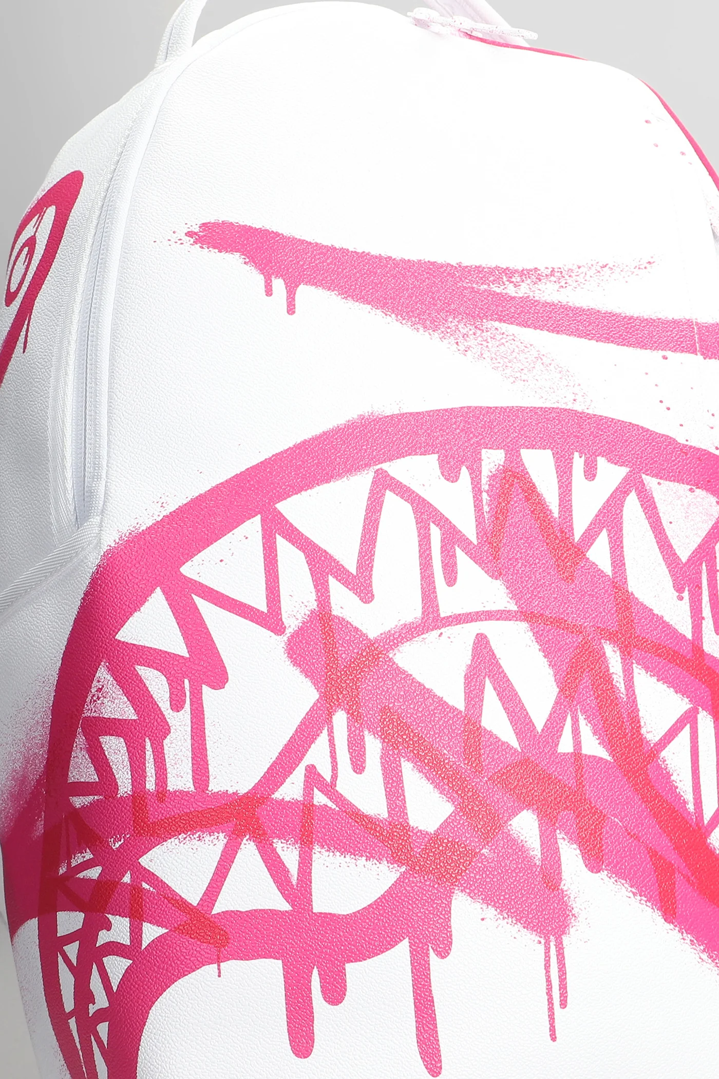 Backpack in white PVC - Image 4